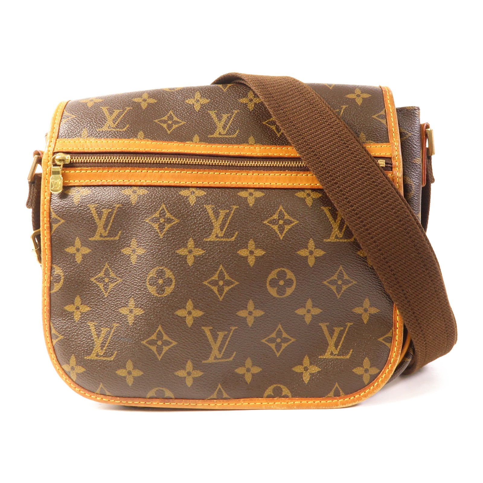 LOUIS VUITTON Monogram Bosphore金扣肩背袋