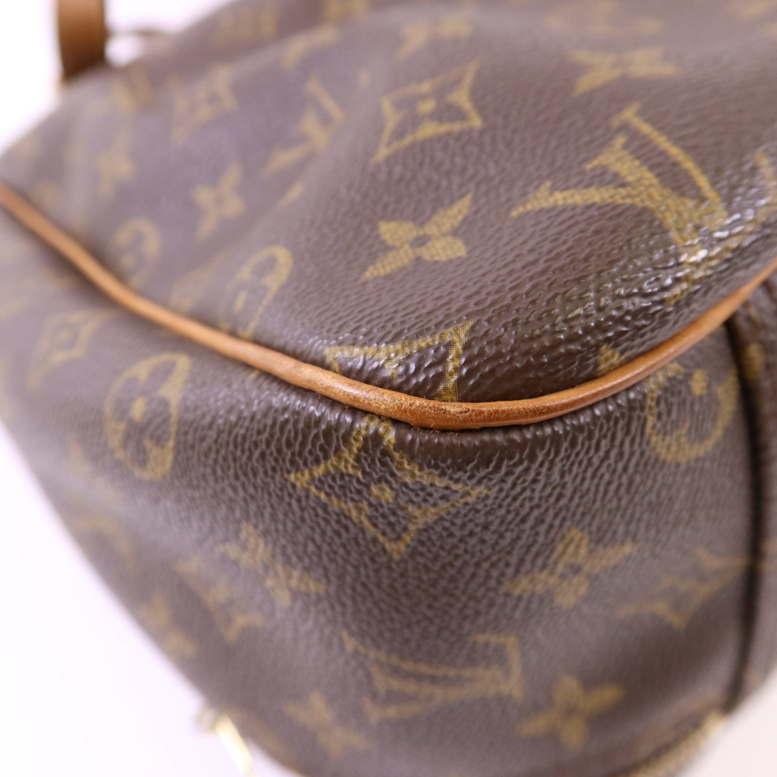 LOUIS VUITTON Monogram Excursion Shoe Case金扣手挽袋M41450