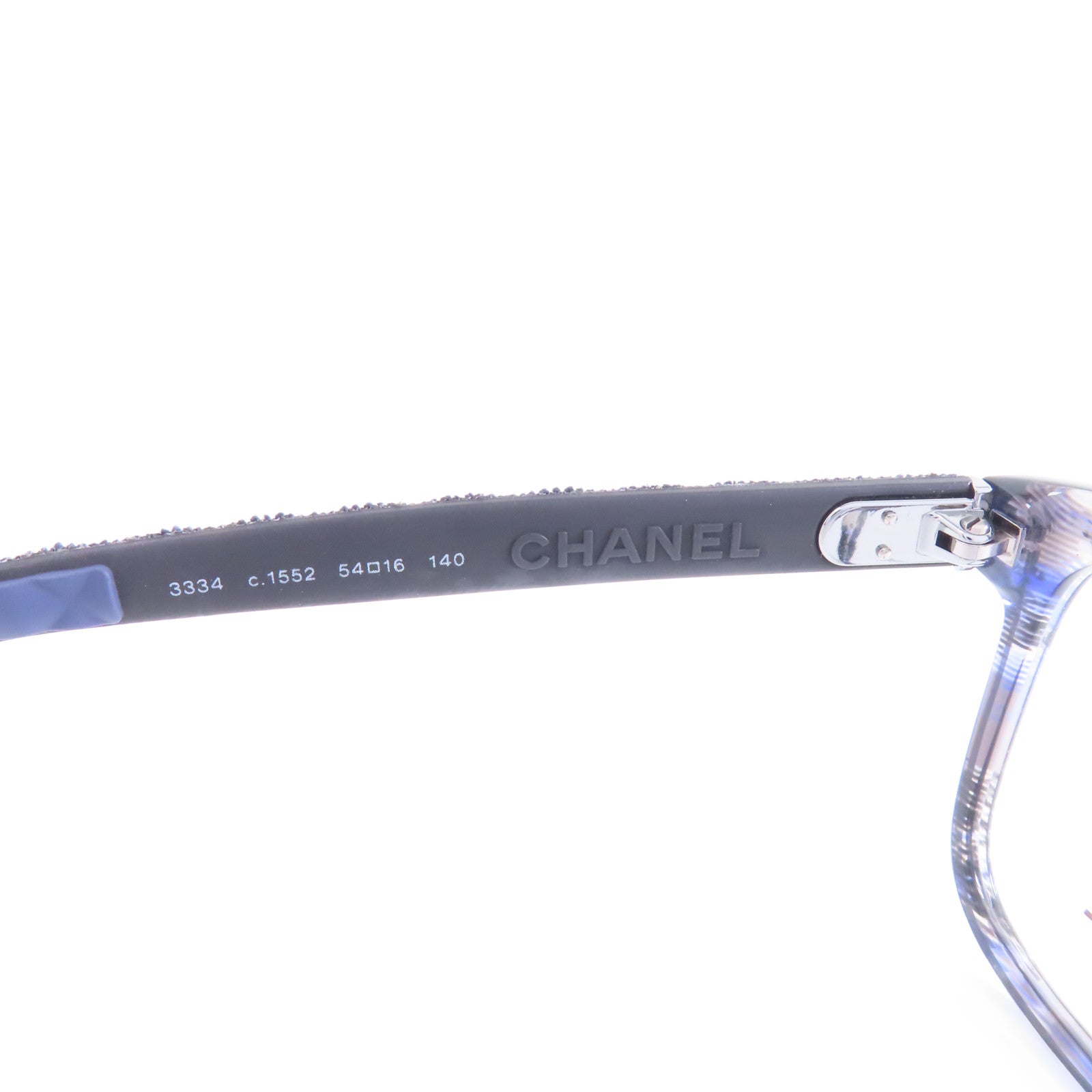 CHANEL PVC Glasses眼鏡黑色/藍色