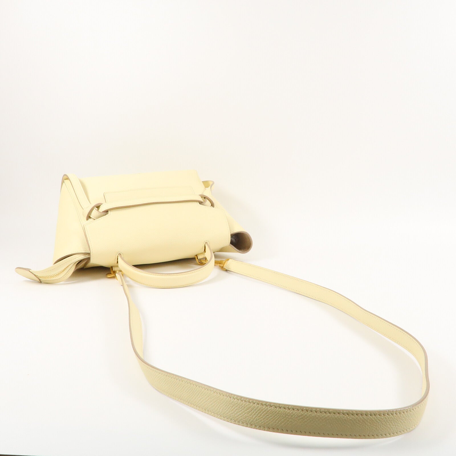 CELINE 牛皮皮革Micro Belt Bag手挽肩背兩用袋