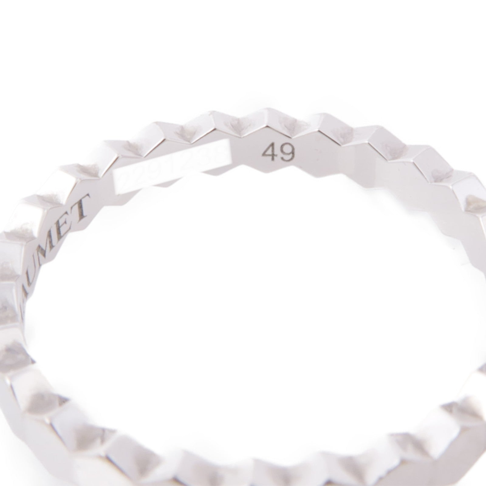 Chaumet 18K白金Bee My Love Ring戒指Chaumet#49/US#4.75
