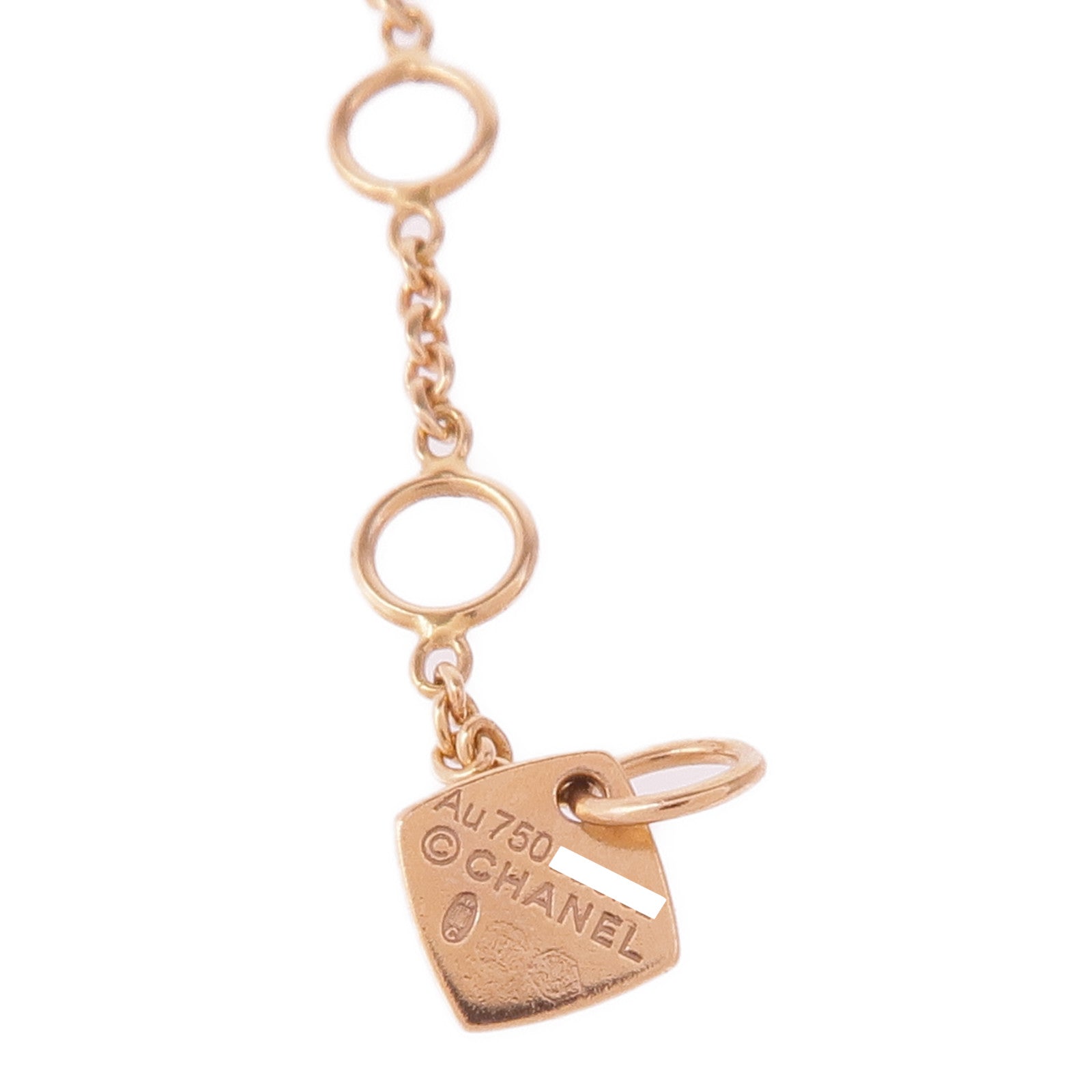 CHANEL 18K玫瑰金Coco Crush Bracelet手鏈