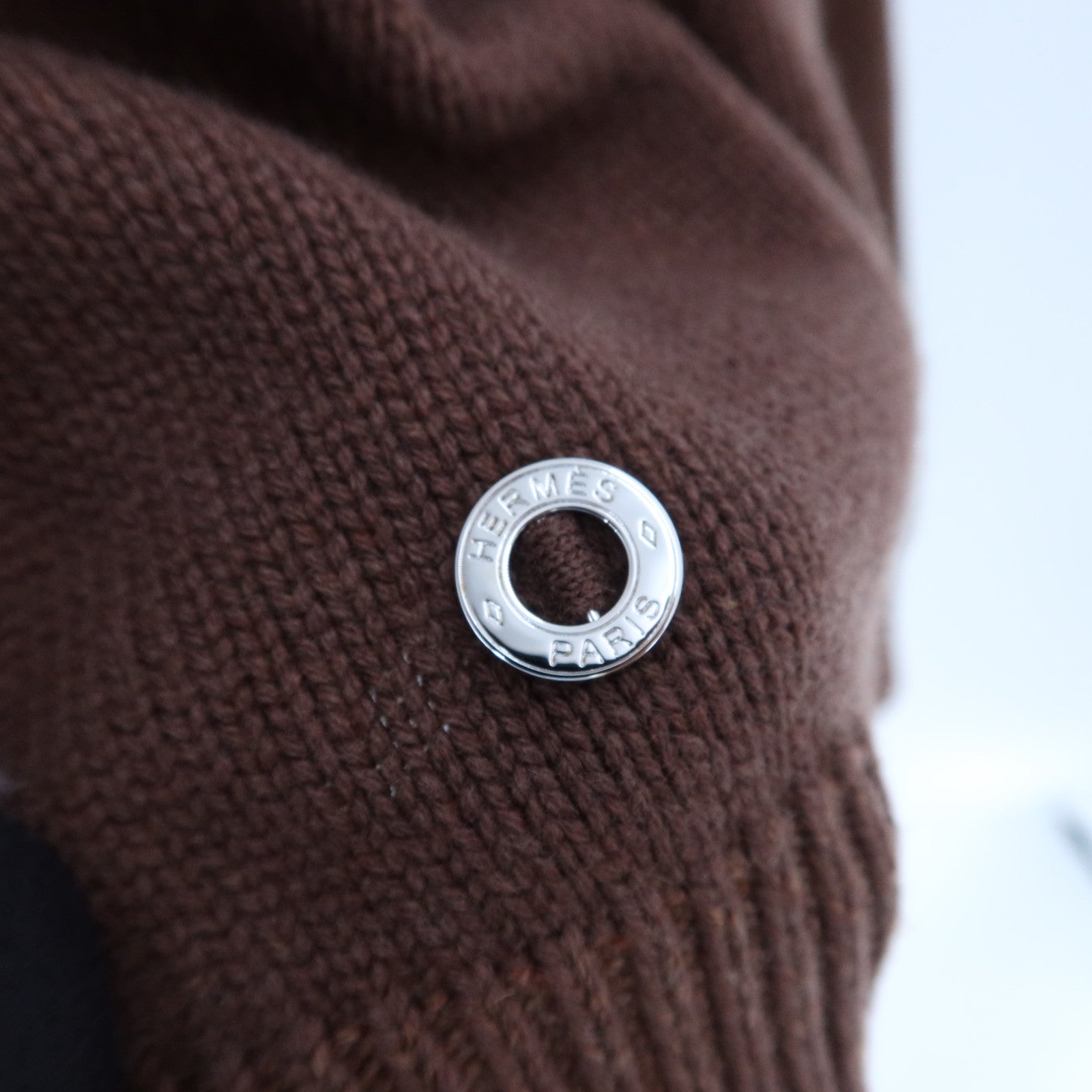 HERMES Cashmere Knitting Sweater針織