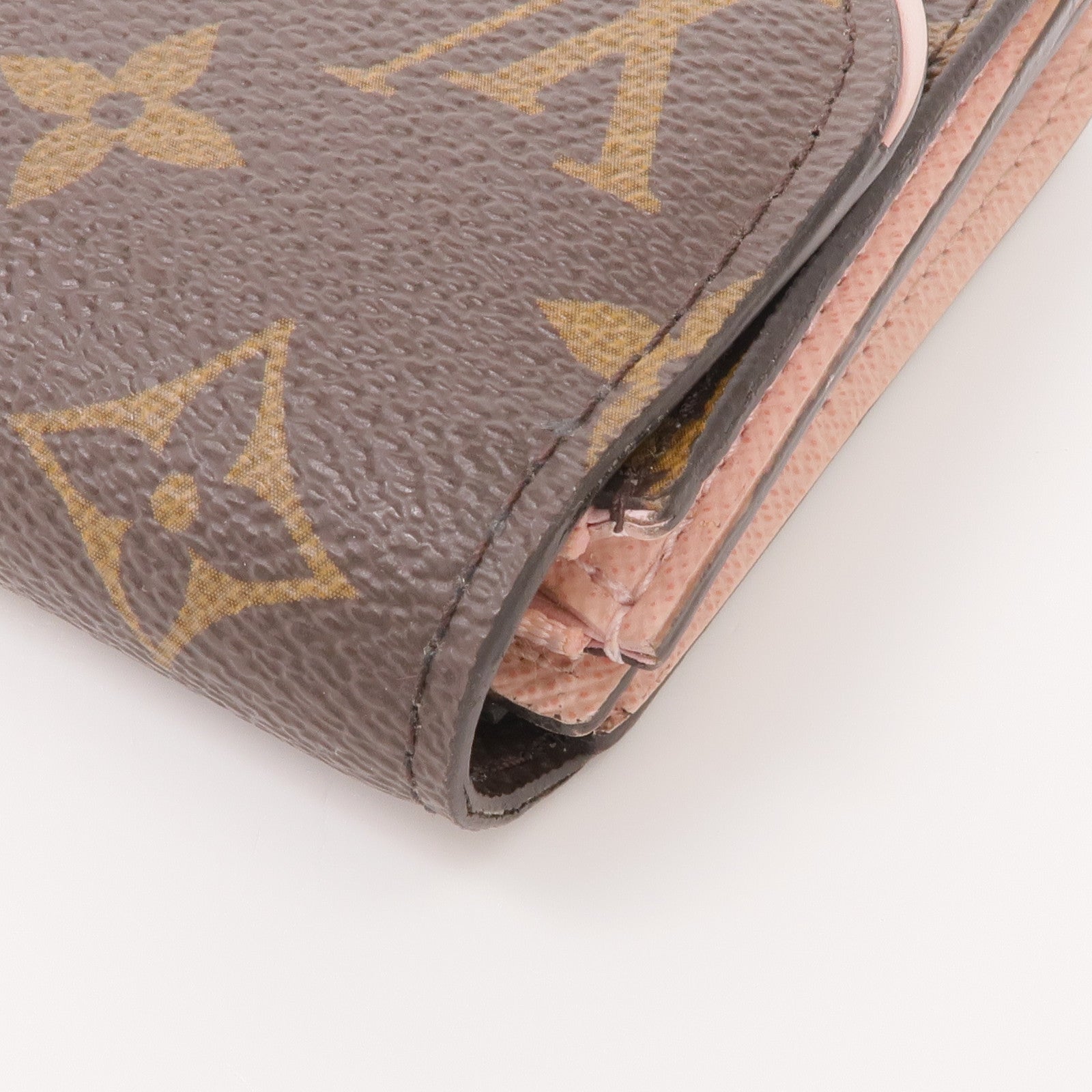 LOUIS VUITTON Monogram Portefeuille Ariane Wallet金扣錢包