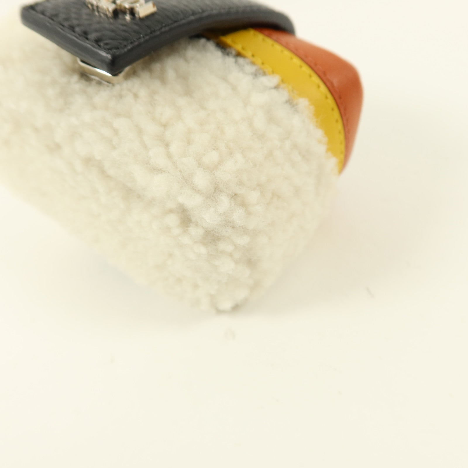 FENDI 牛皮皮革/羊毛/蛇皮皮革Fendilicious Sushi Charm掛飾