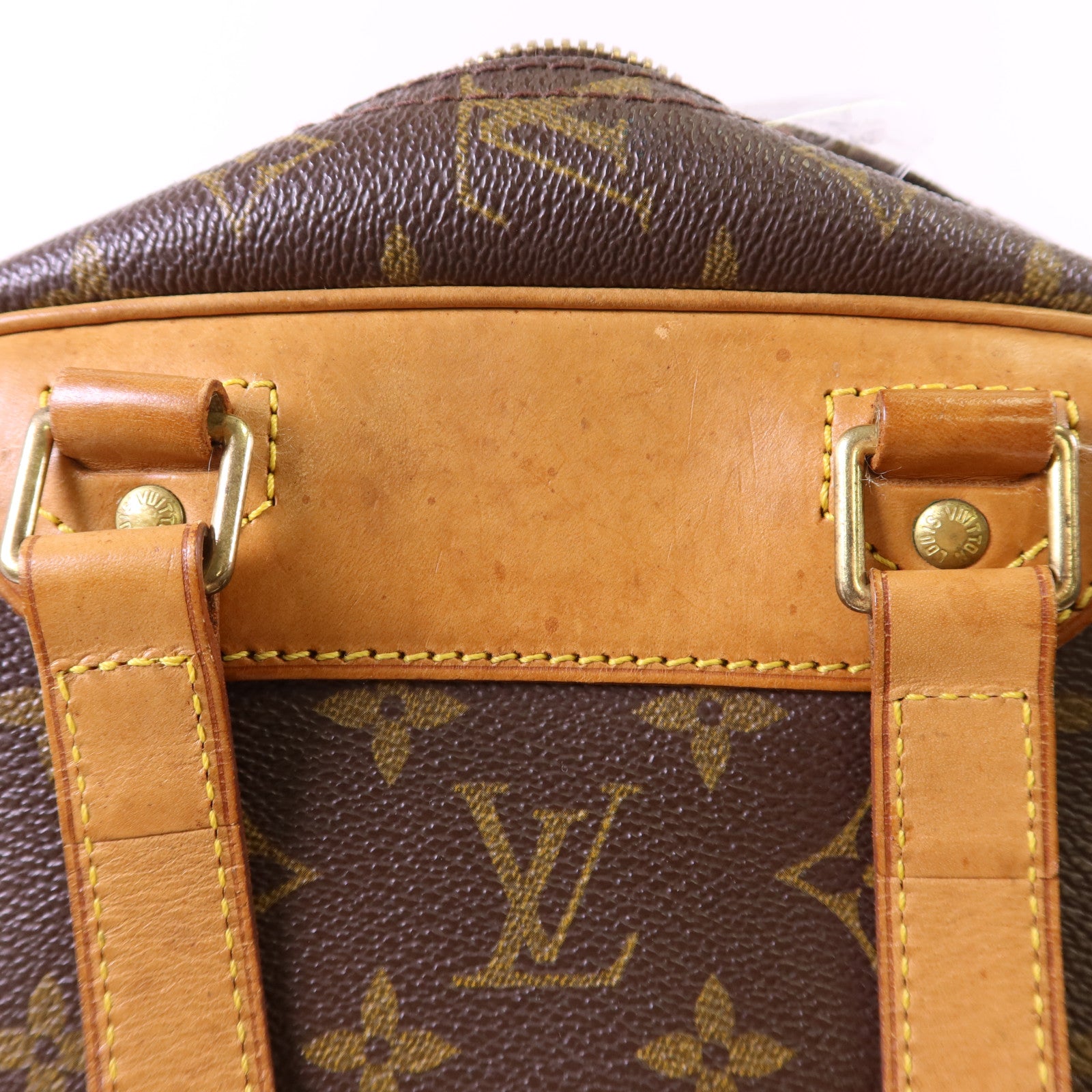 LOUIS VUITTON Monogram Excursion Shoe Case金扣手挽袋M41450