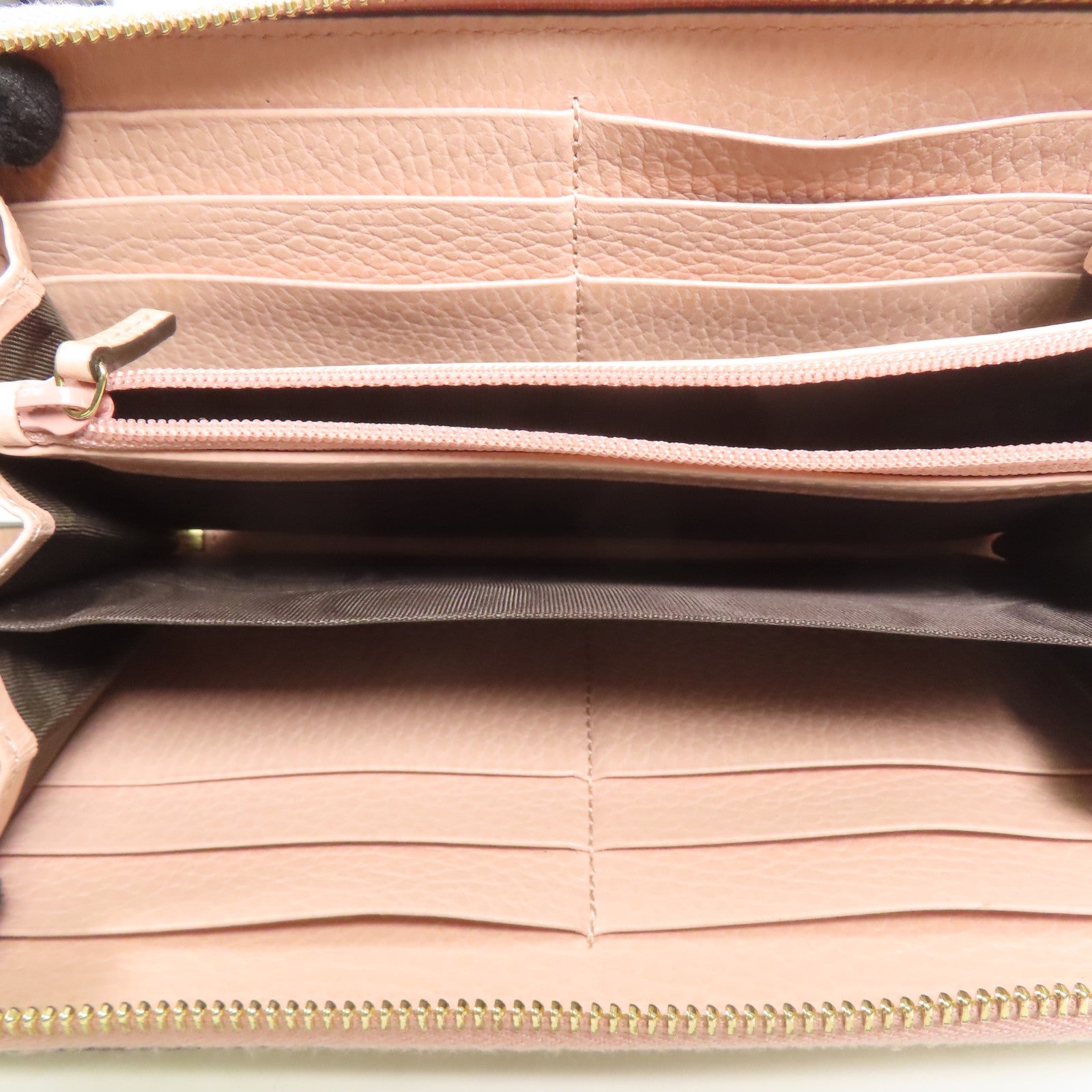 GUCCI 塗層帆布Wallet金扣長錢包