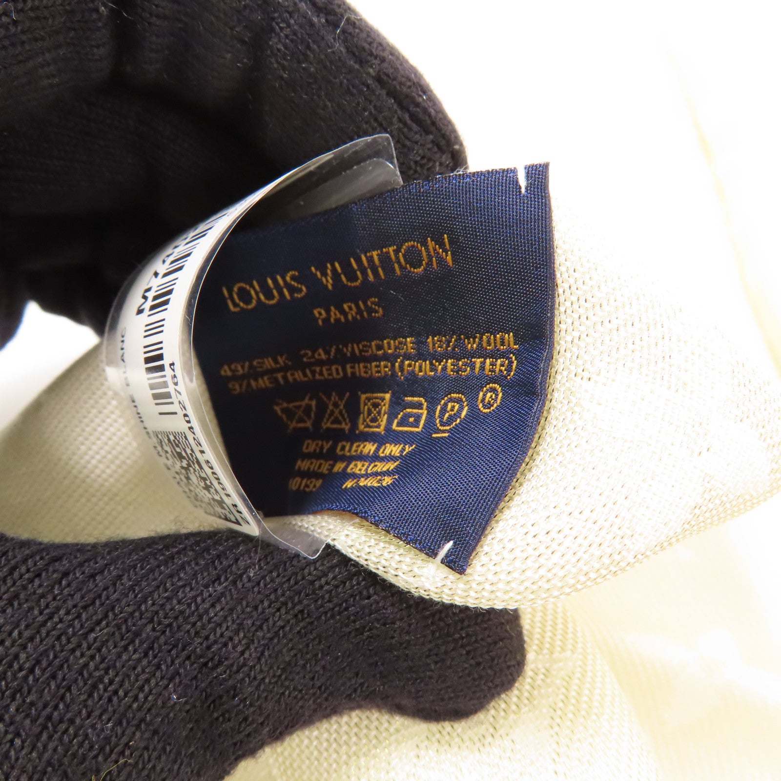 LOUIS VUITTON 絲質/羊毛Scarf圍巾