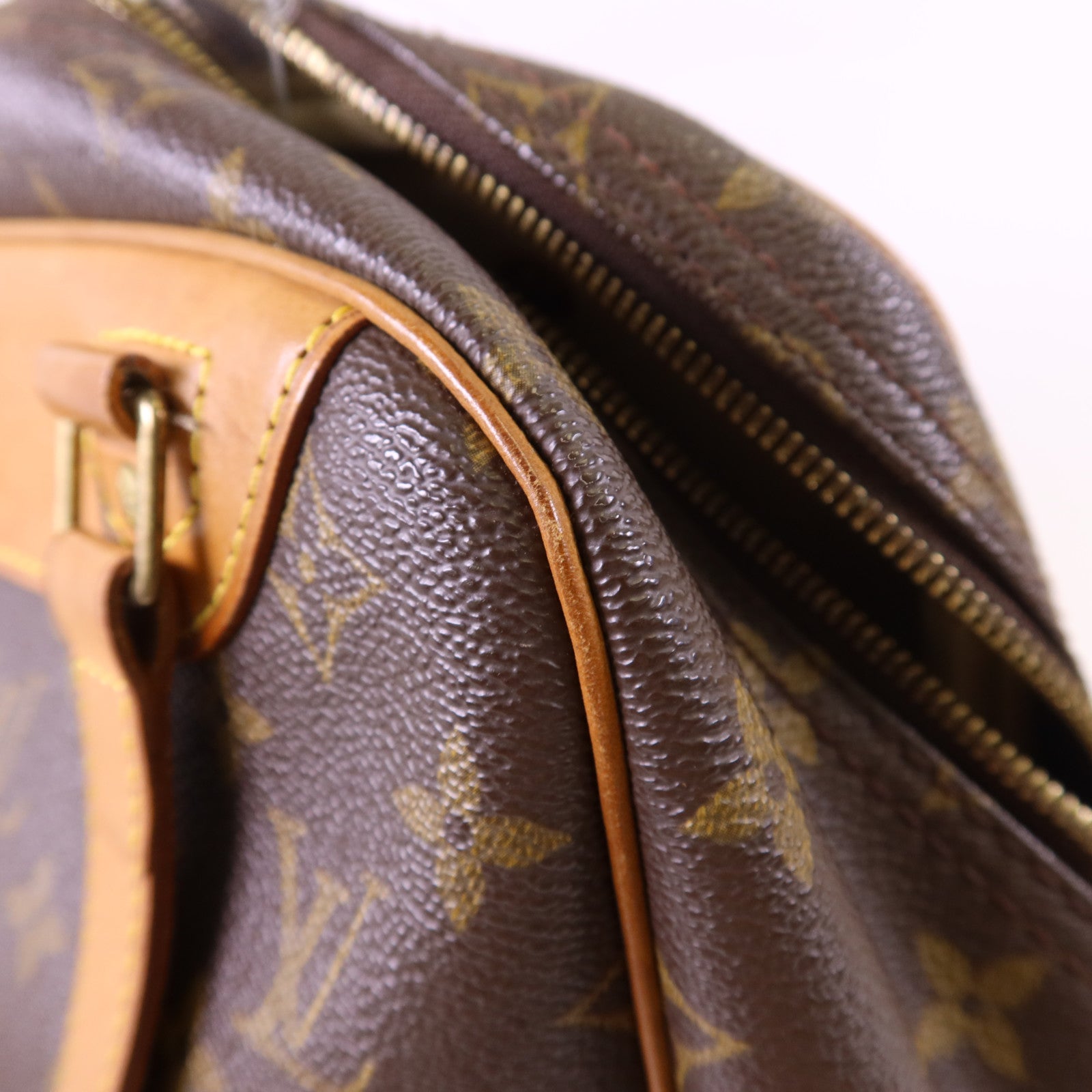 LOUIS VUITTON Monogram Excursion Shoe Case金扣手挽袋M41450