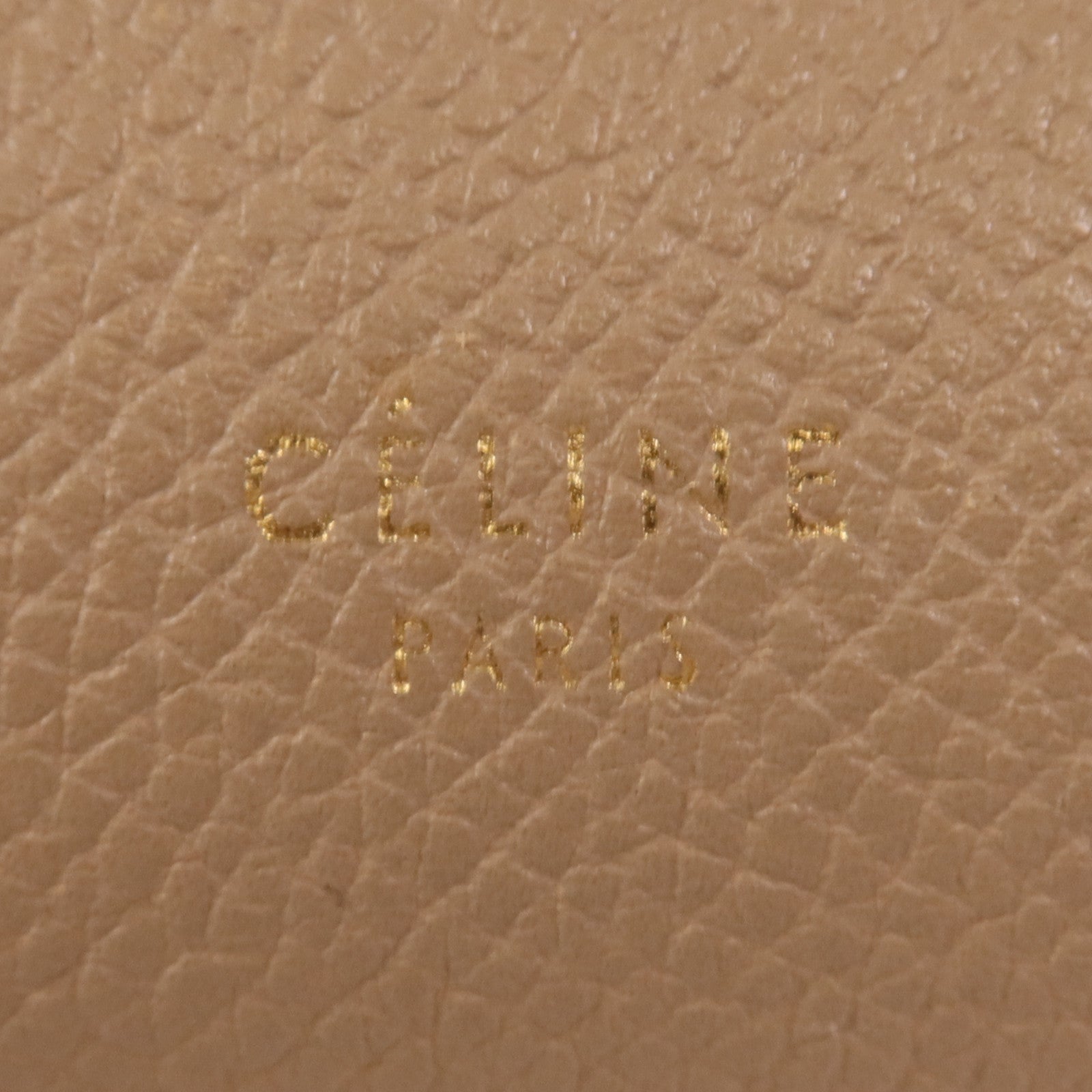 CELINE 牛皮皮革Mini Belt Bag金扣手挽肩背兩用袋
