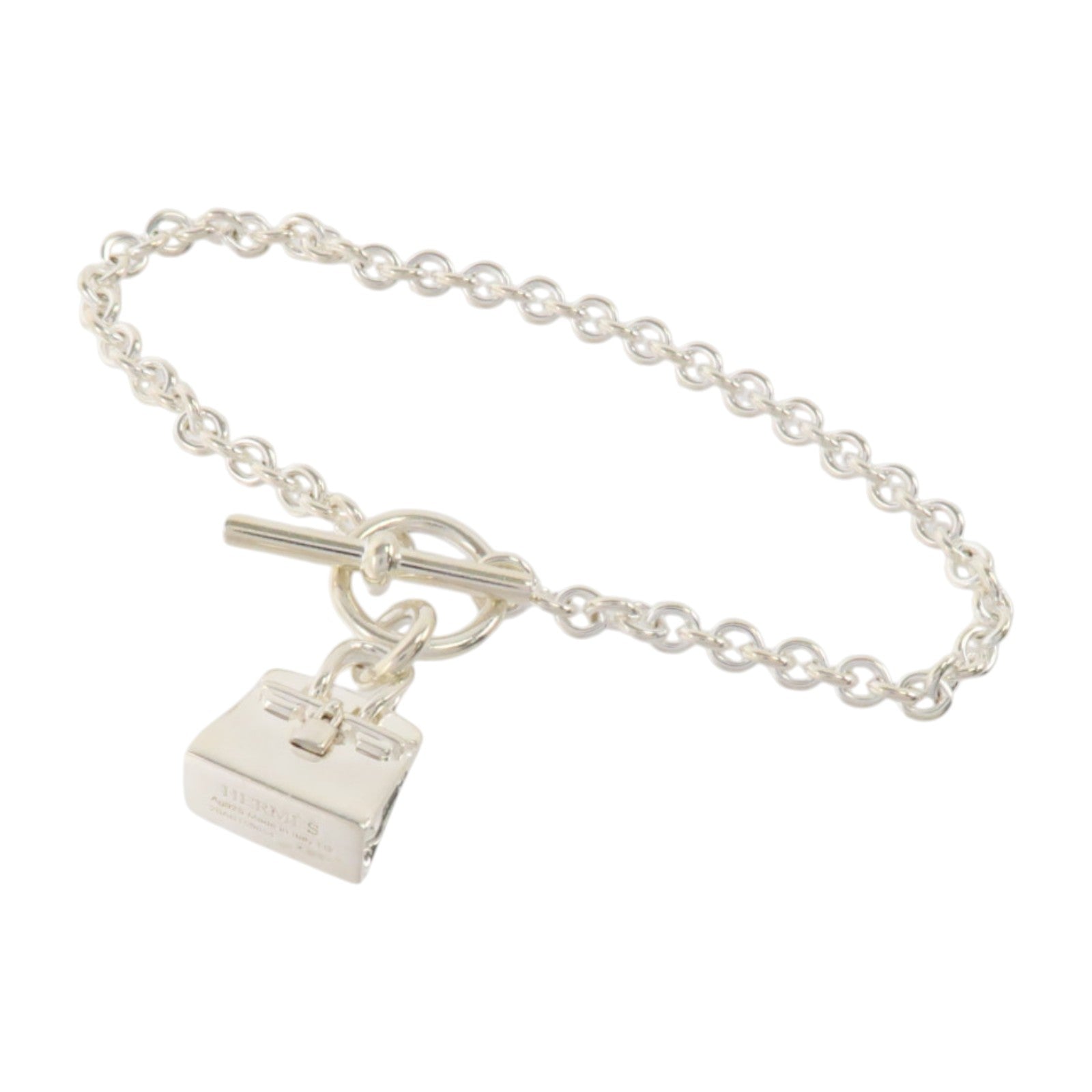 HERMES 925純銀Amulette Birkin Bracelet手鏈