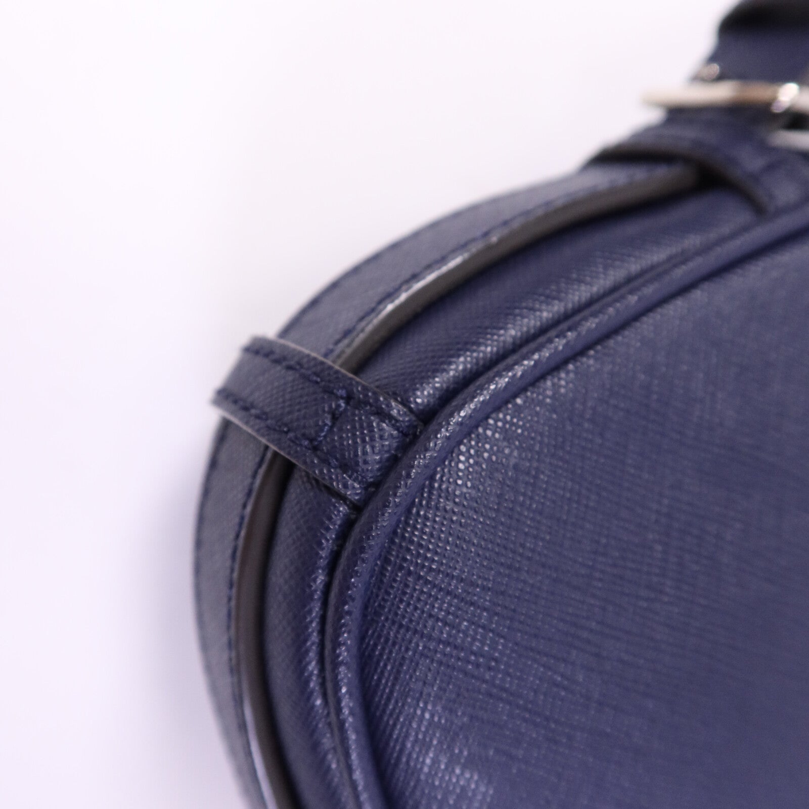 BALLY 牛皮皮革Shoulder Bag銀扣肩背袋