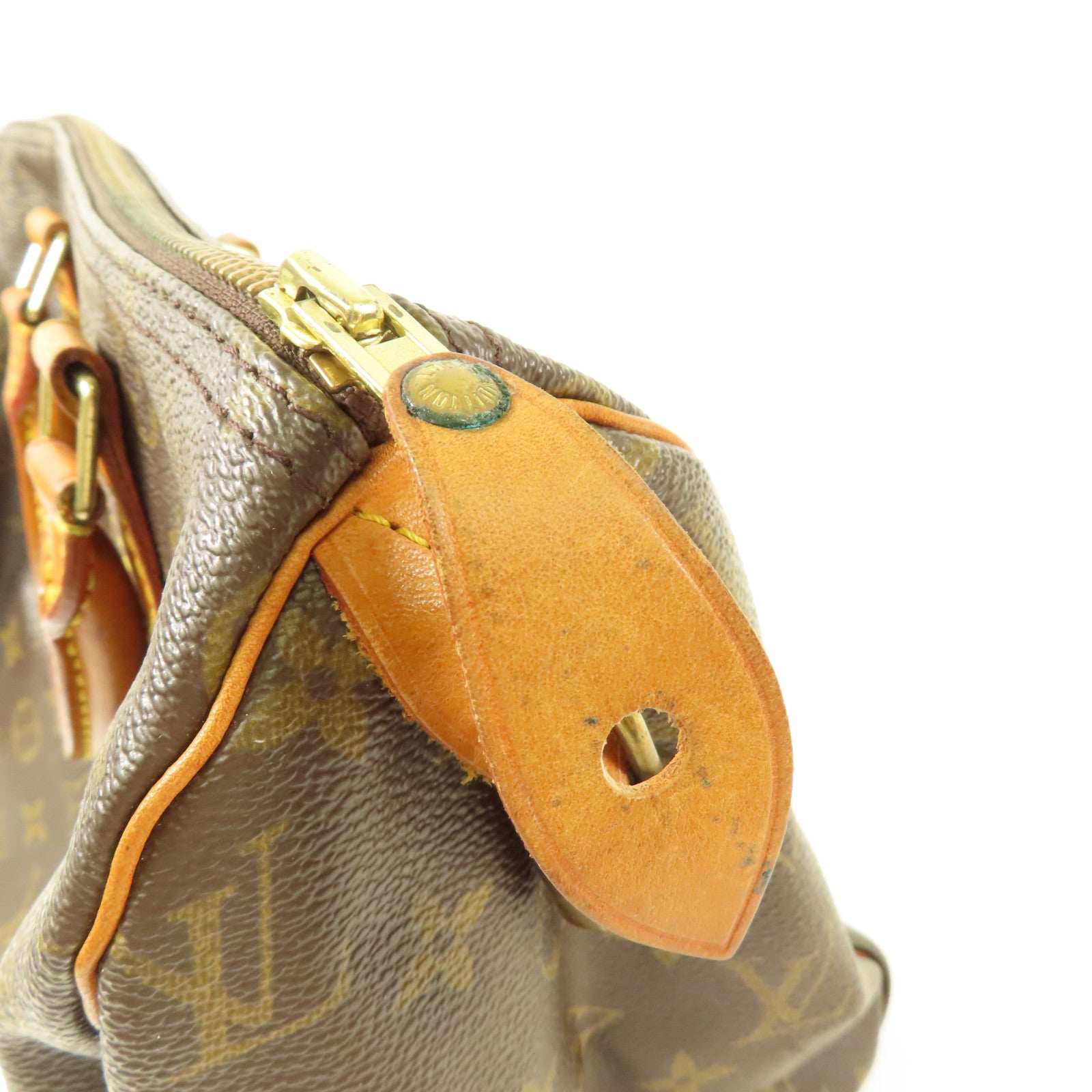 LOUIS VUITTON LV GHW Speedy 30 Handbag Boston Bag M41526 Monogram Brown