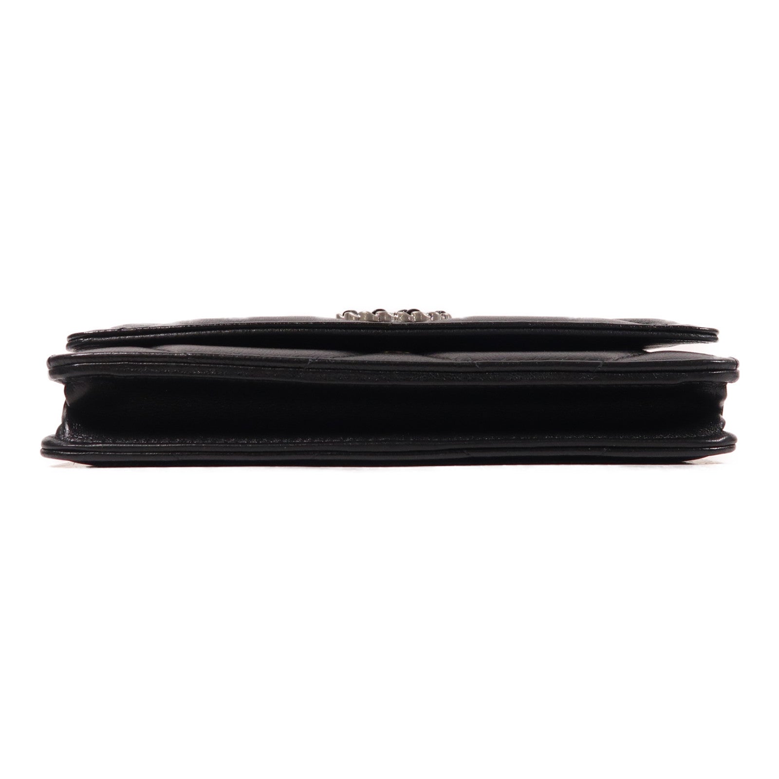 CHANEL 羊皮皮革19 Wallet On Chain手挽肩背兩用袋黑色