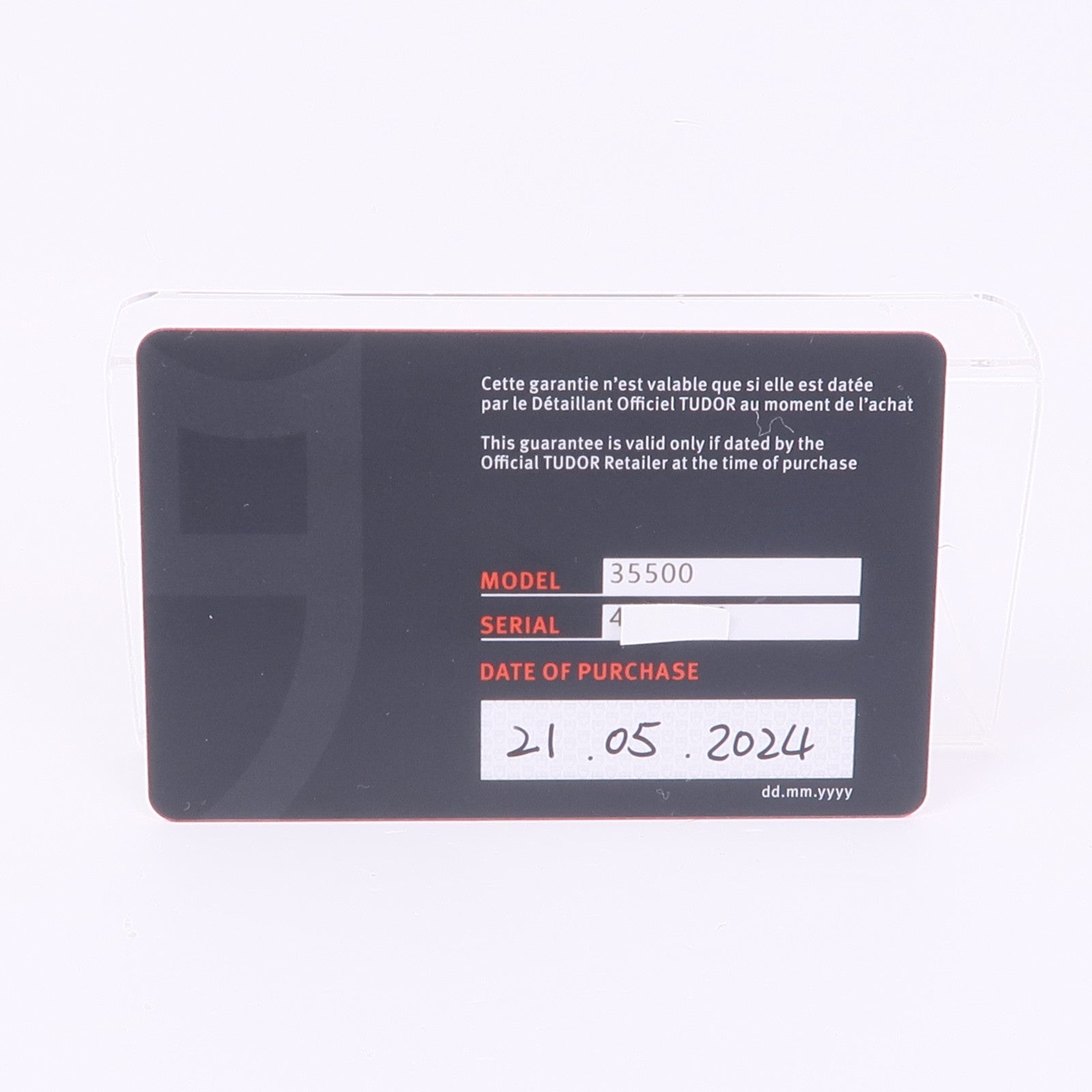 TUDOR Clair De Rose 35500