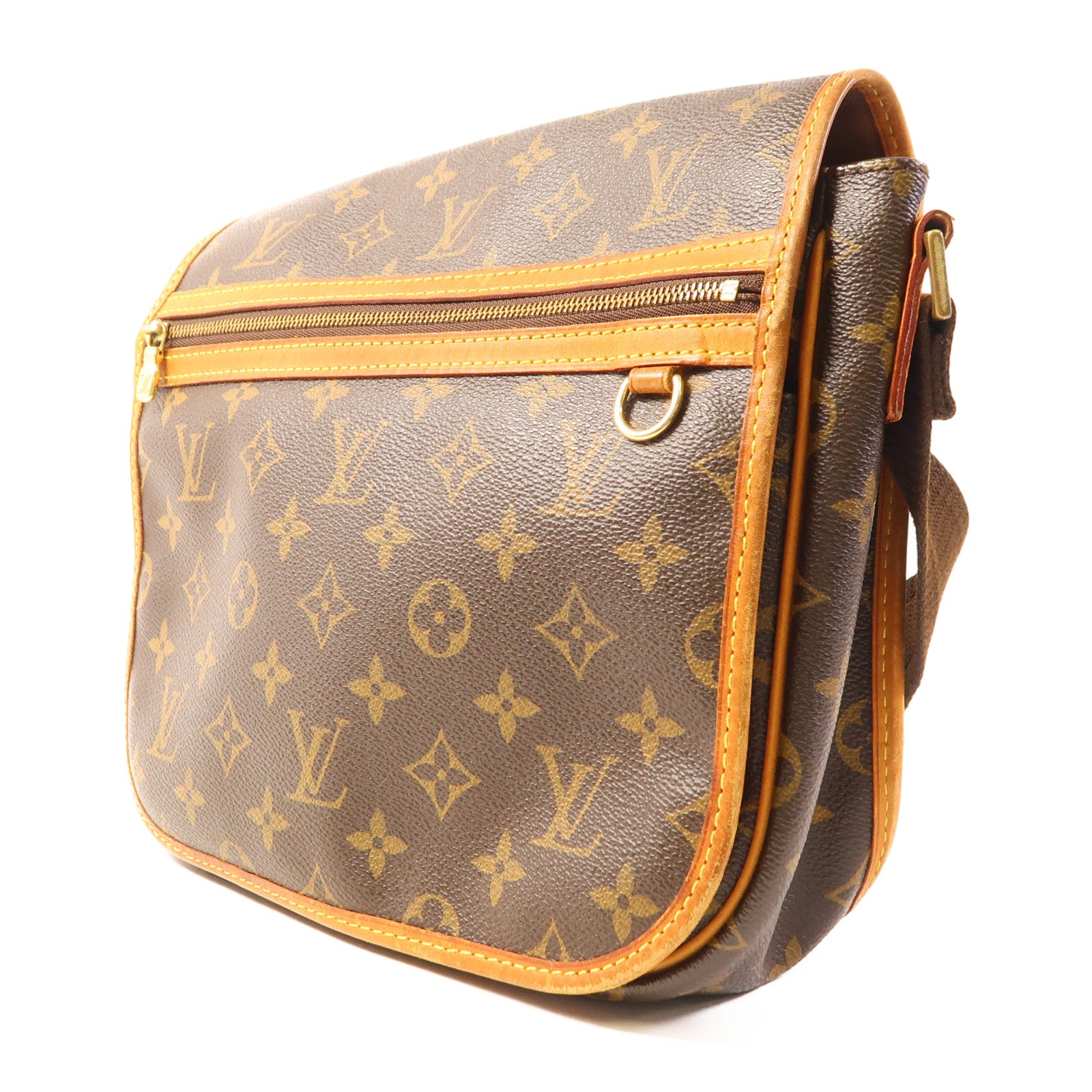 LOUIS VUITTON Monogram Bosphore金扣肩背袋