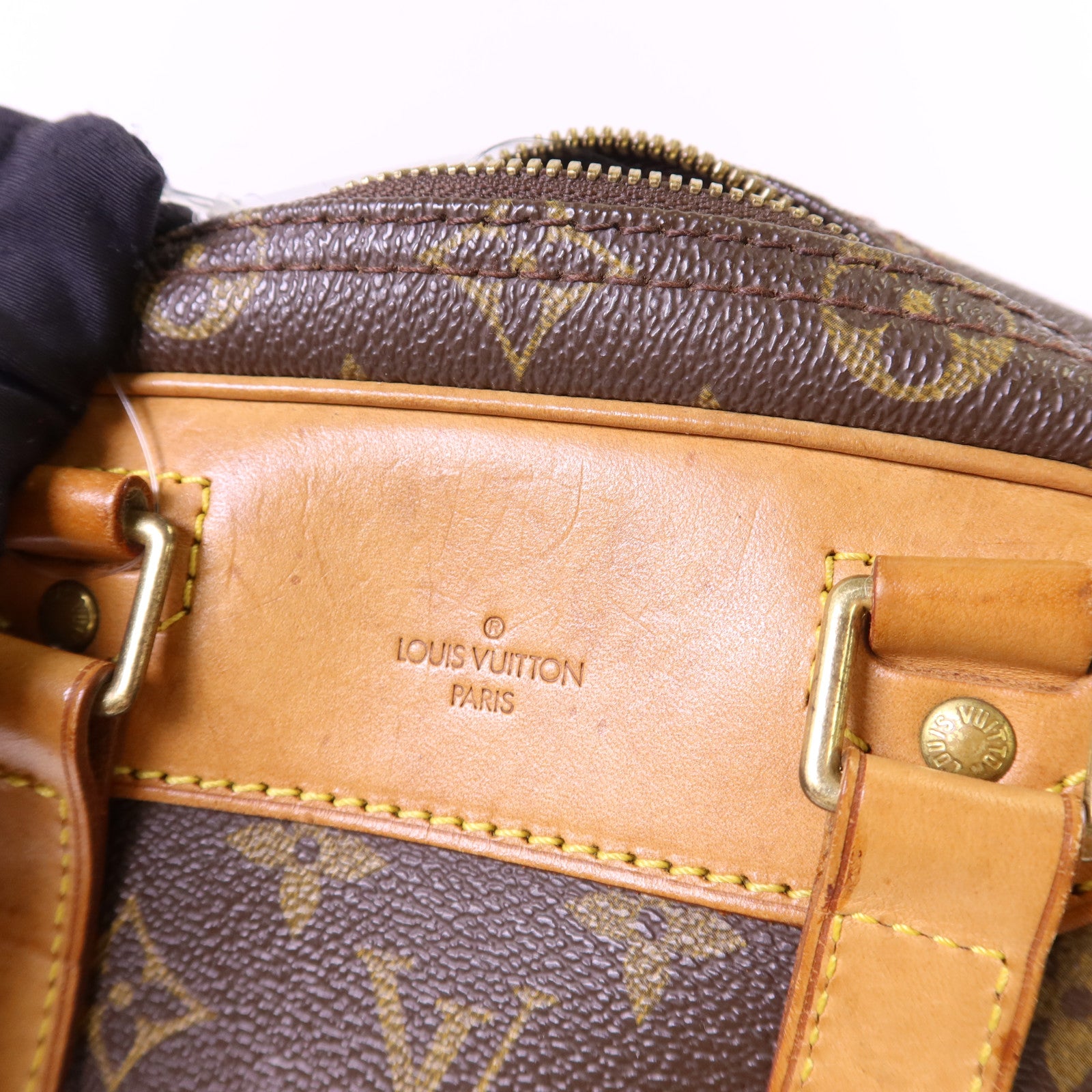 LOUIS VUITTON Monogram Excursion Shoe Case金扣手挽袋M41450