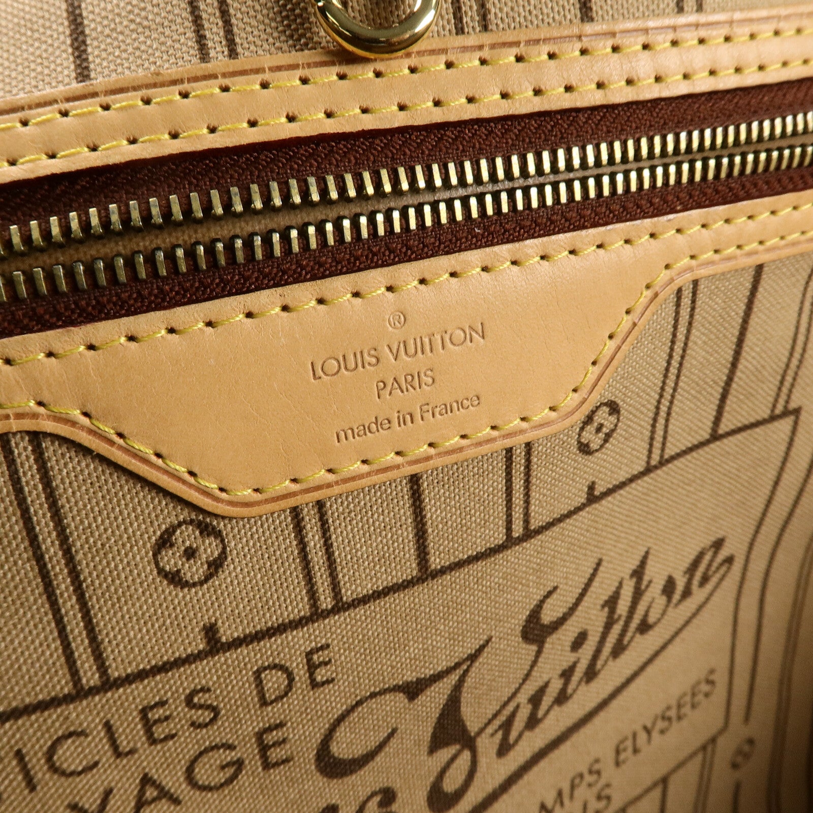 LOUIS VUITTON Monogram Neverfull GM手挽袋