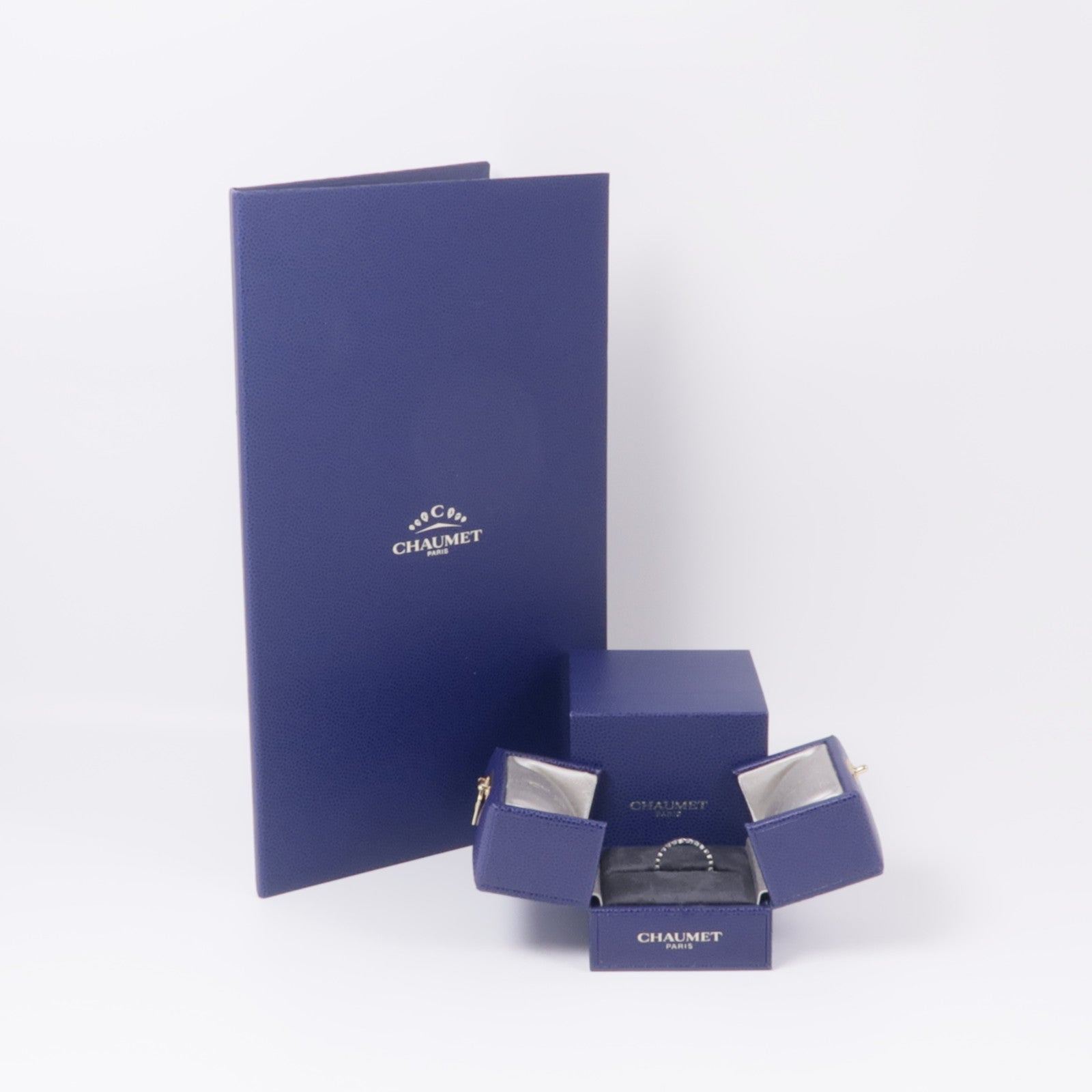 Chaumet 18K白金Bee My Love Ring戒指Chaumet#49/US#4.75