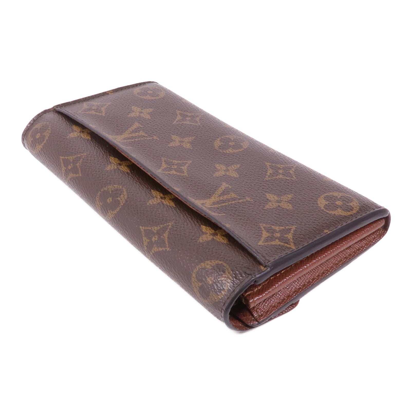 LOUIS VUITTON Monogram Long Wallet金扣長錢包