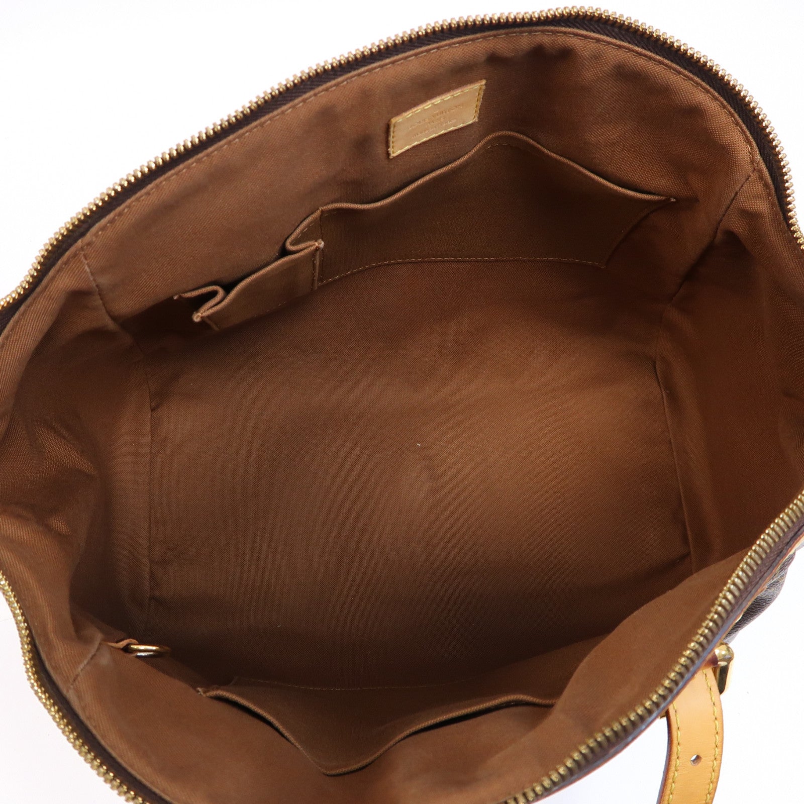 LOUIS VUITTON Monogram Tivoli GM金扣手挽袋啡色