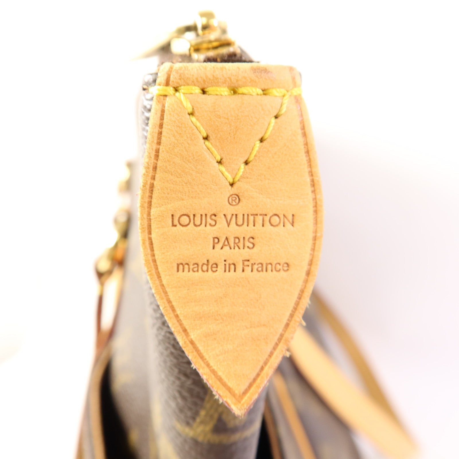 LOUIS VUITTON Monogram Totally MM金扣肩背袋棕色