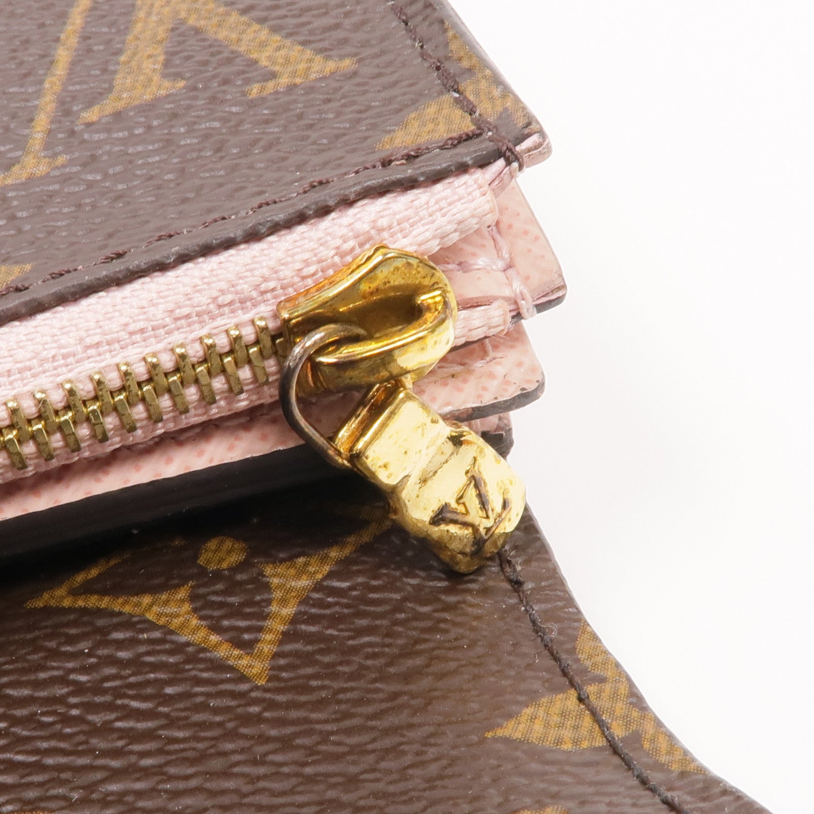 LOUIS VUITTON Monogram Portefeuille Ariane Wallet金扣錢包