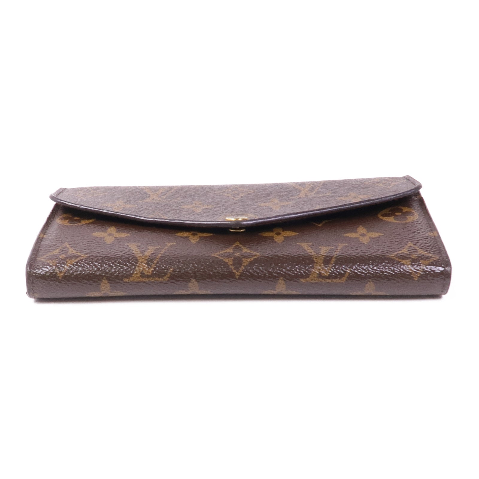 LOUIS VUITTON Monogram Long Wallet金扣長錢包