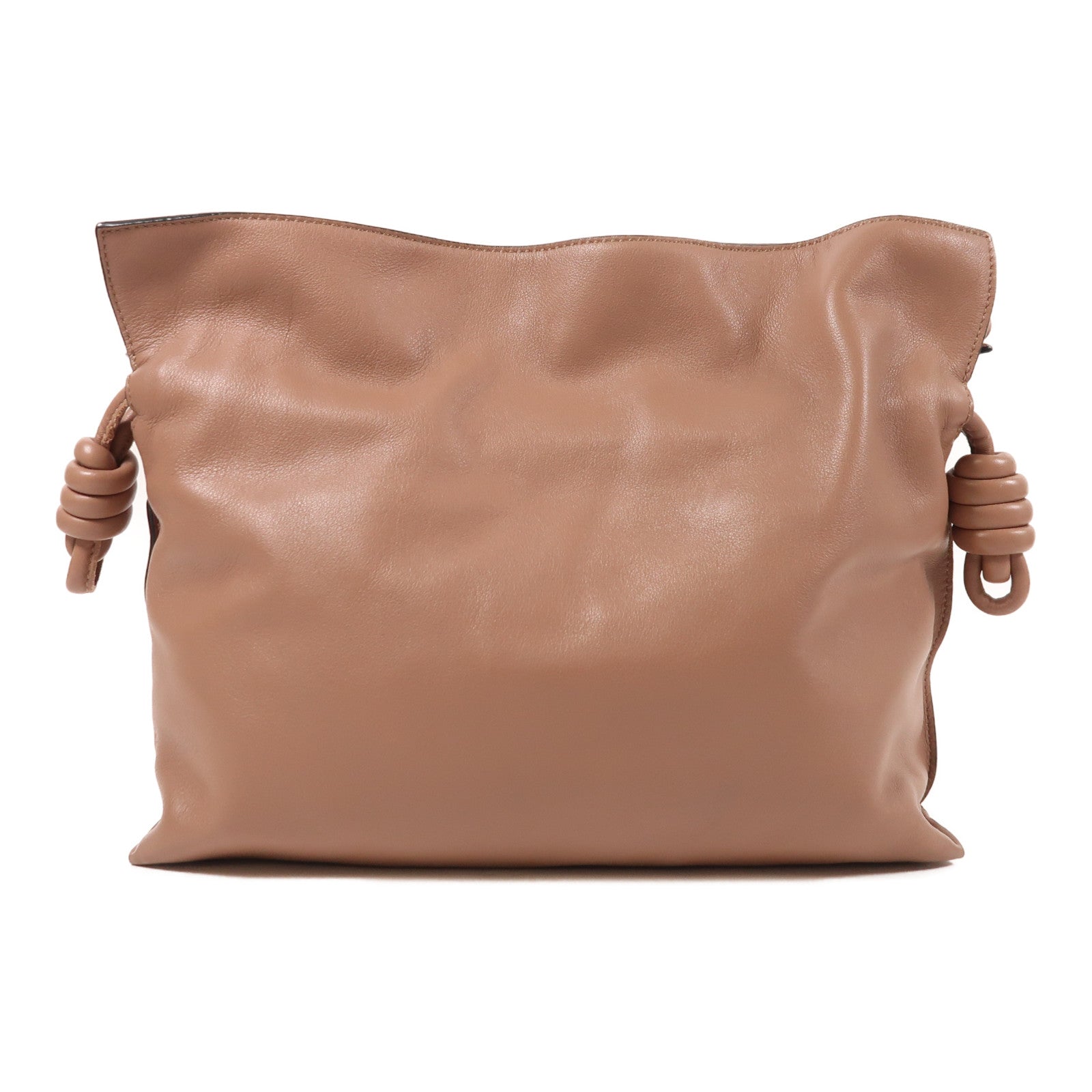 LOEWE 牛皮皮革Flamenco Medium金扣肩背袋