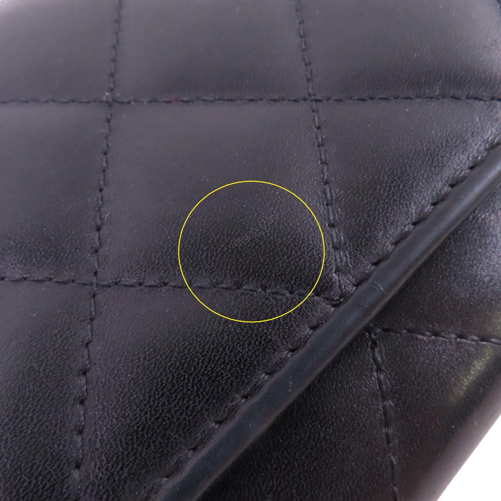 CHANEL 牛皮皮革Cambon Long Wallet銀扣長錢包