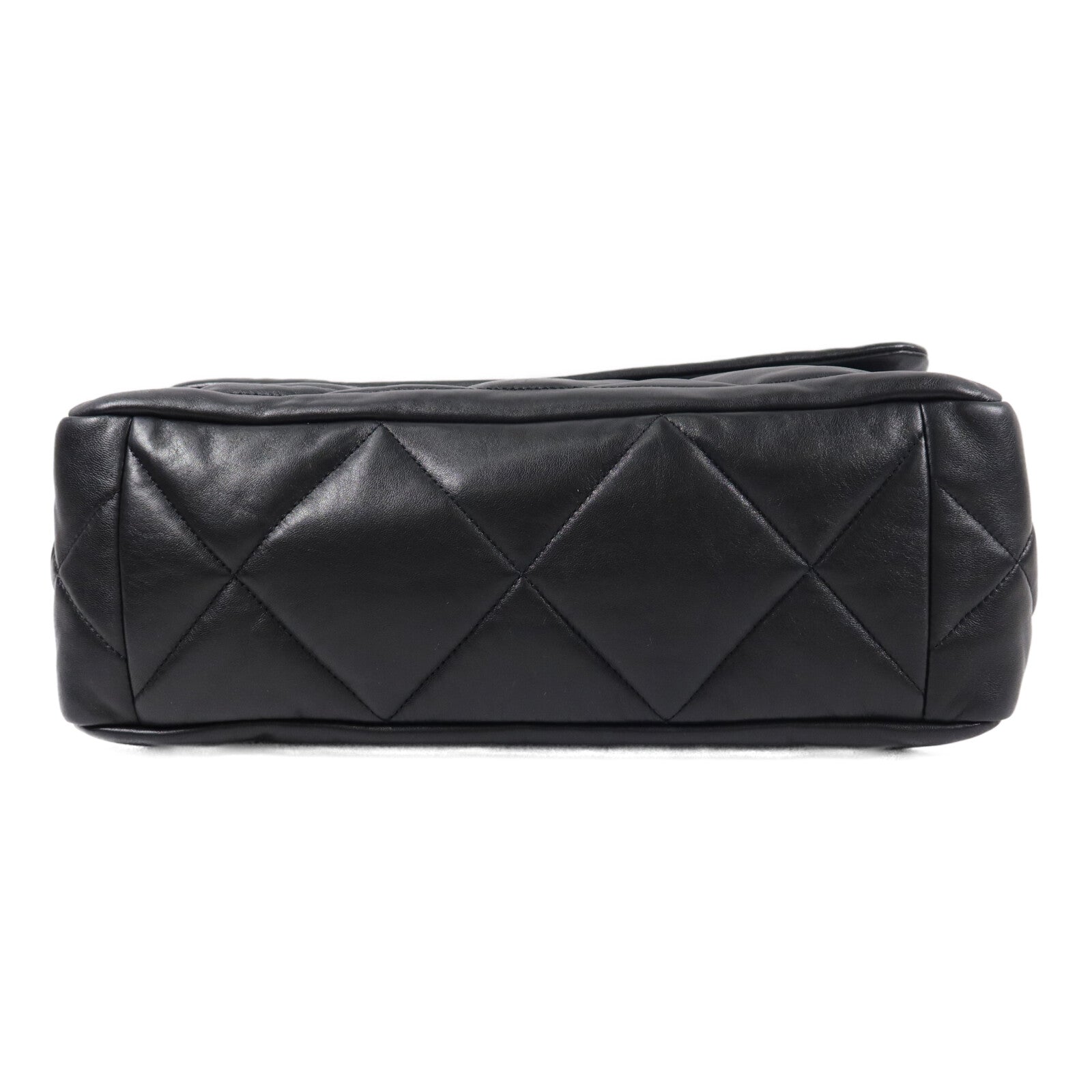 CHANEL 羊皮皮革25K Flap Bag Large鏈帶肩背袋