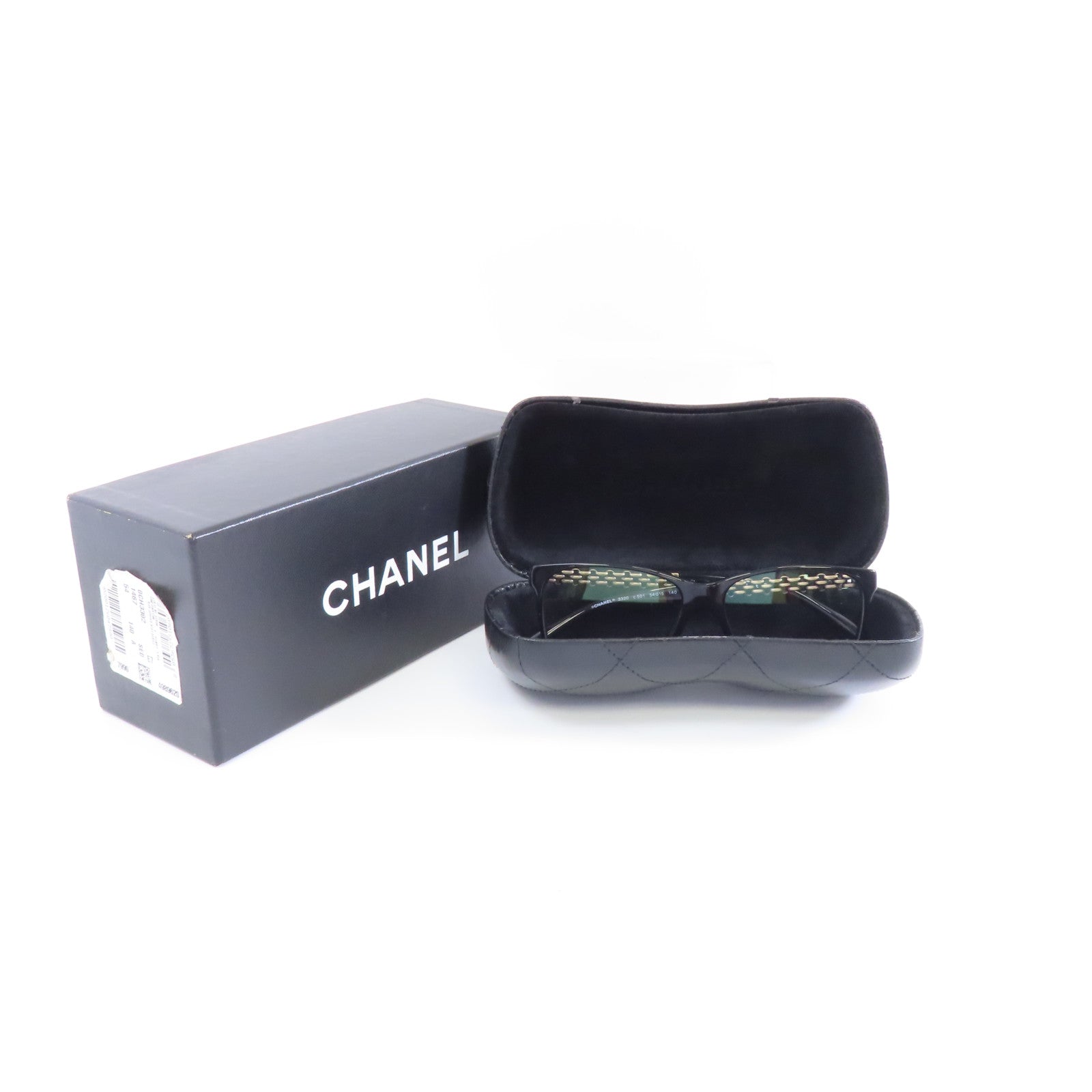 CHANEL PVC Glasses眼鏡黑色/棕色
