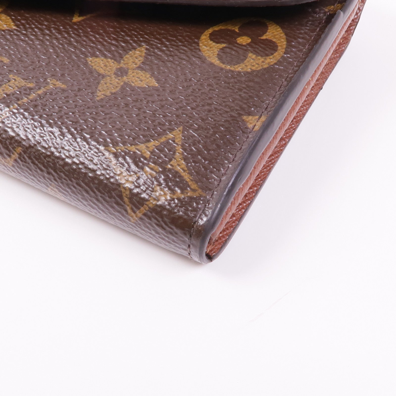 LOUIS VUITTON Monogram Long Wallet金扣長錢包
