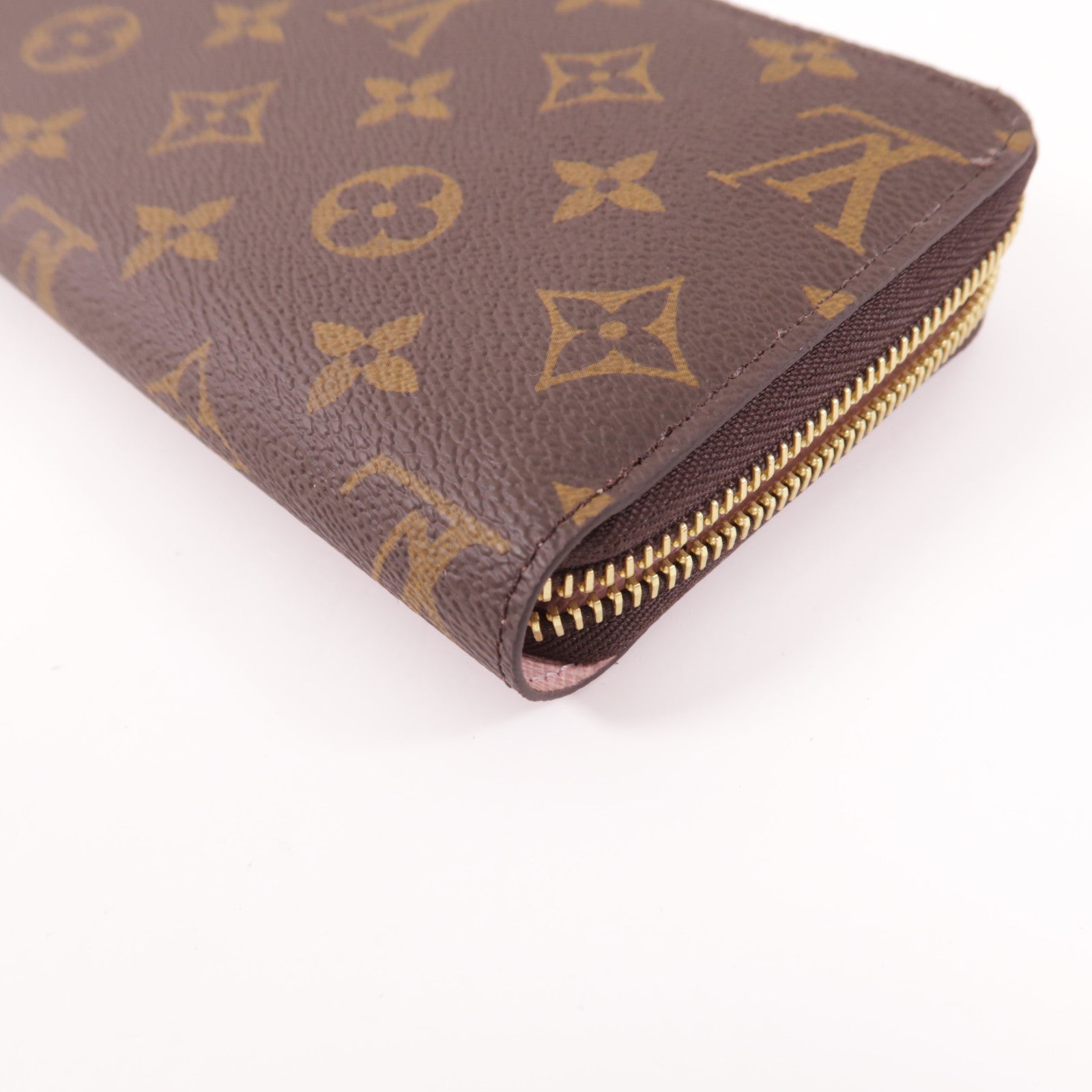 LOUIS VUITTON Monogram Zipper Long Wallet金扣長錢包