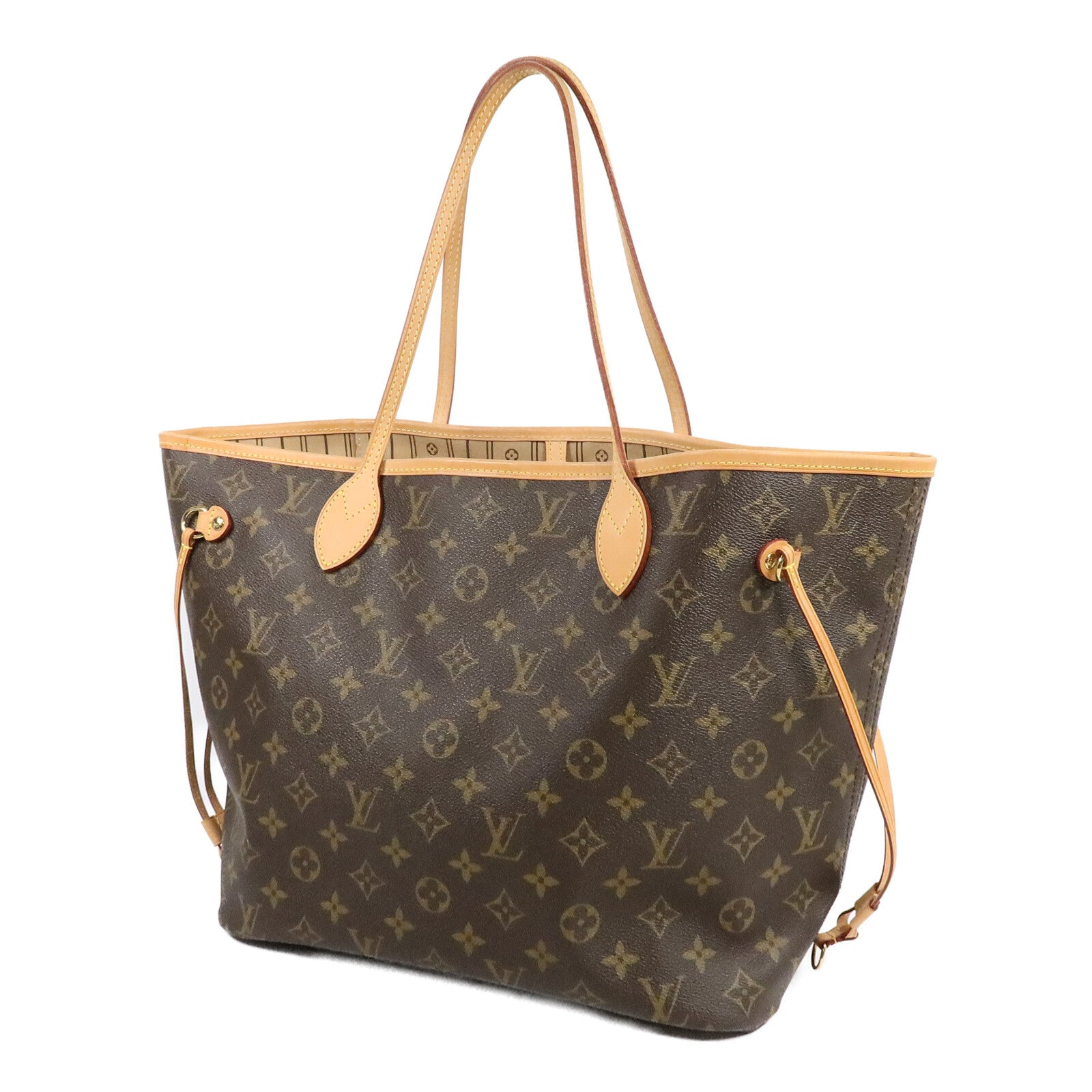 LOUIS VUITTON Monogram Neverfull MM手挽袋