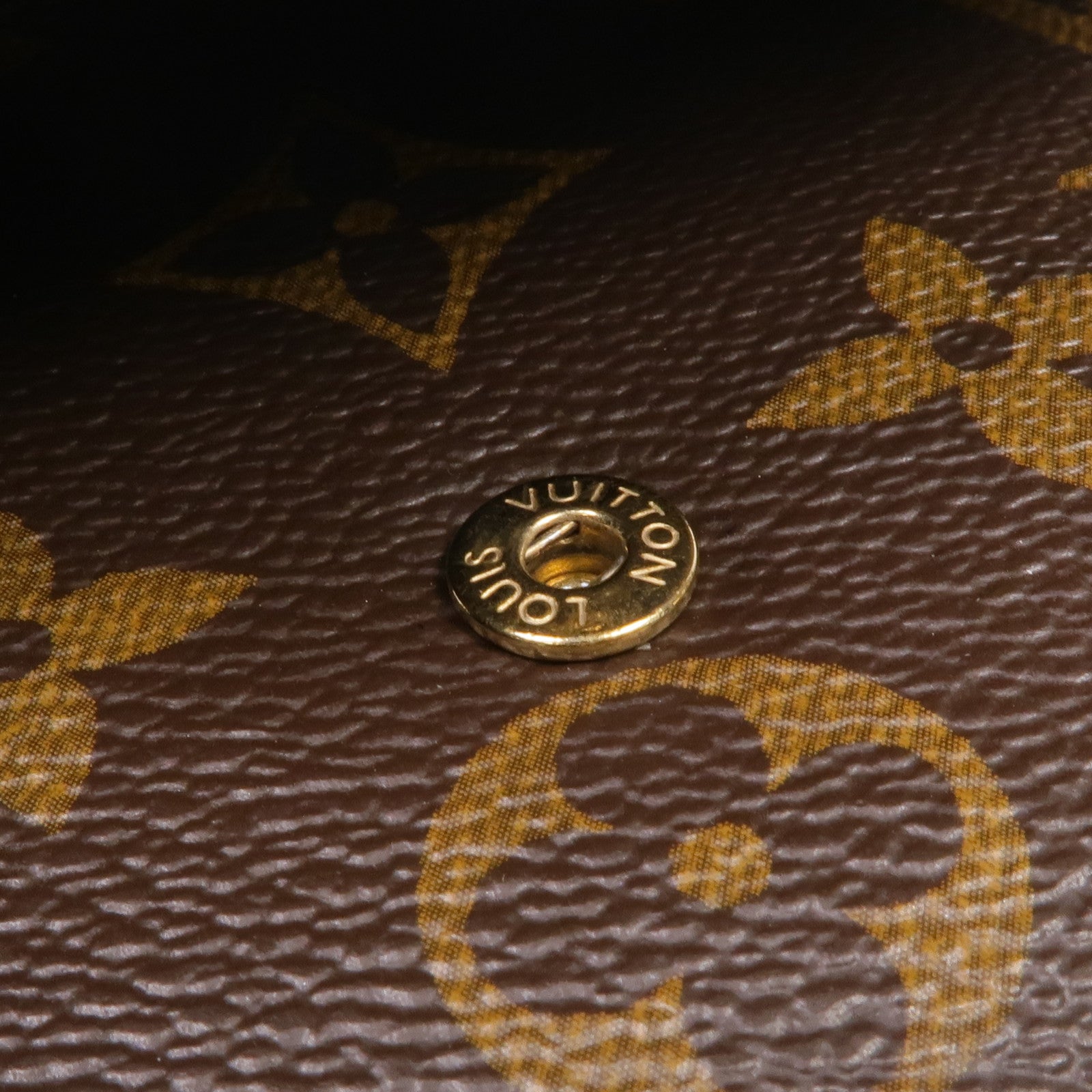 LOUIS VUITTON Monogram Portefeuille Ariane Wallet金扣錢包
