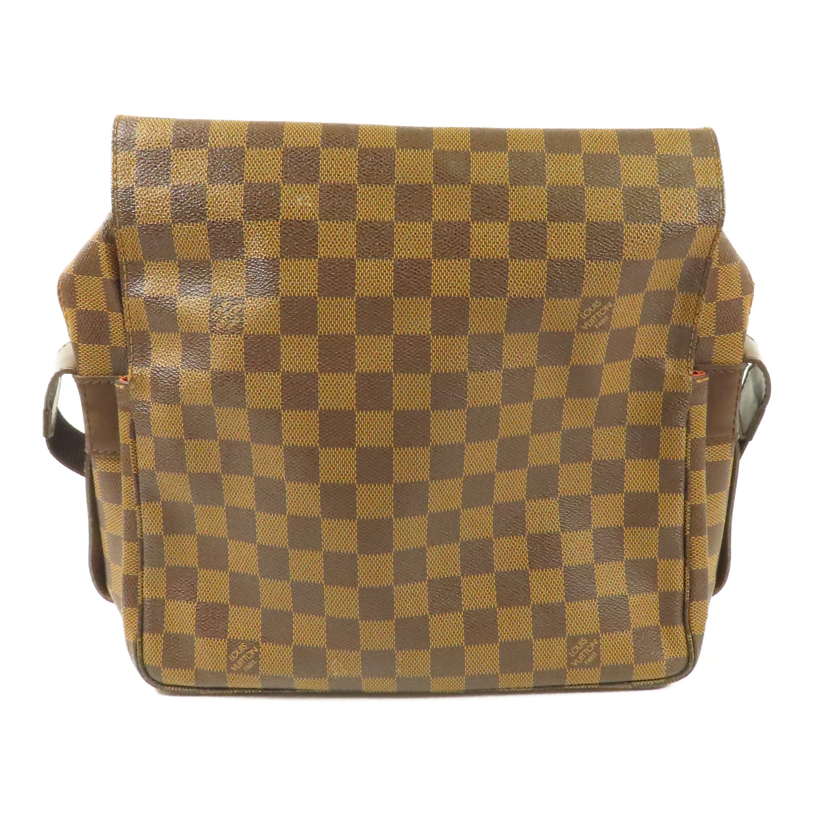 LOUIS VUITTON LV GHW Naviglio Shoulder Messenger Bag N45255 Damier Brown