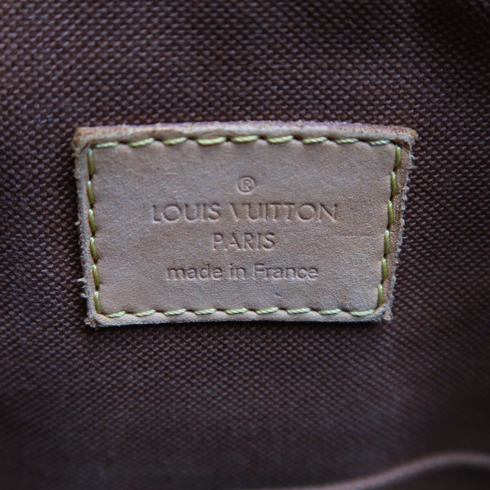 LOUIS VUITTON Monogram Tivoli GM金扣手挽袋啡色