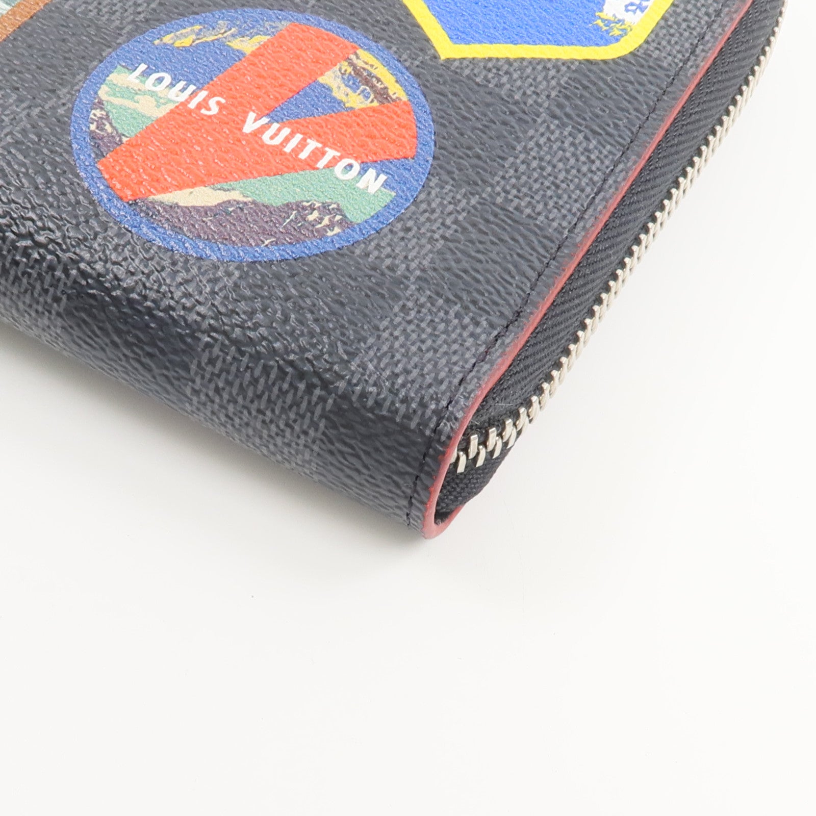LOUIS VUITTON Damier Graphite Zipper Organizer NM長錢包