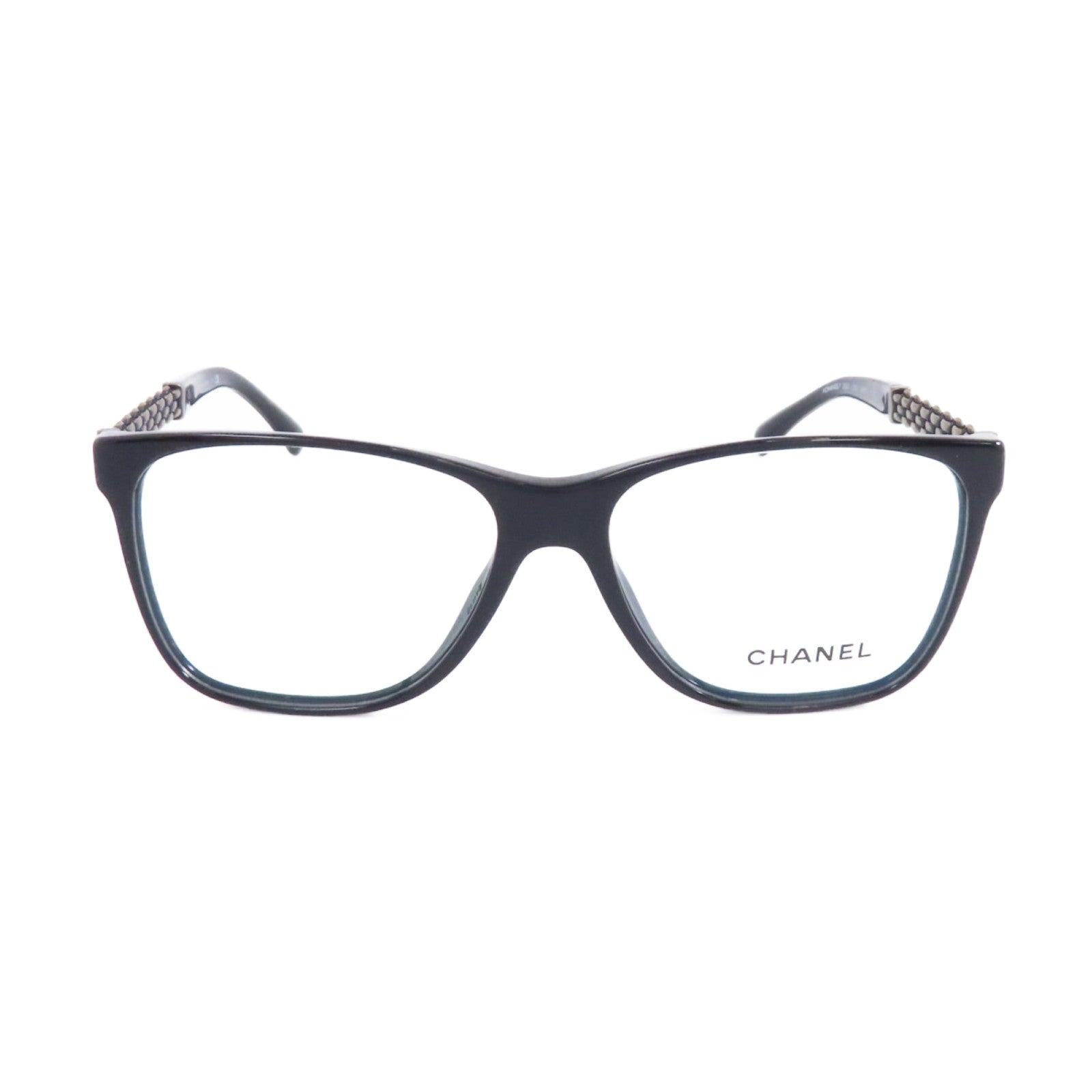 CHANEL PVC Glasses眼鏡黑色/棕色
