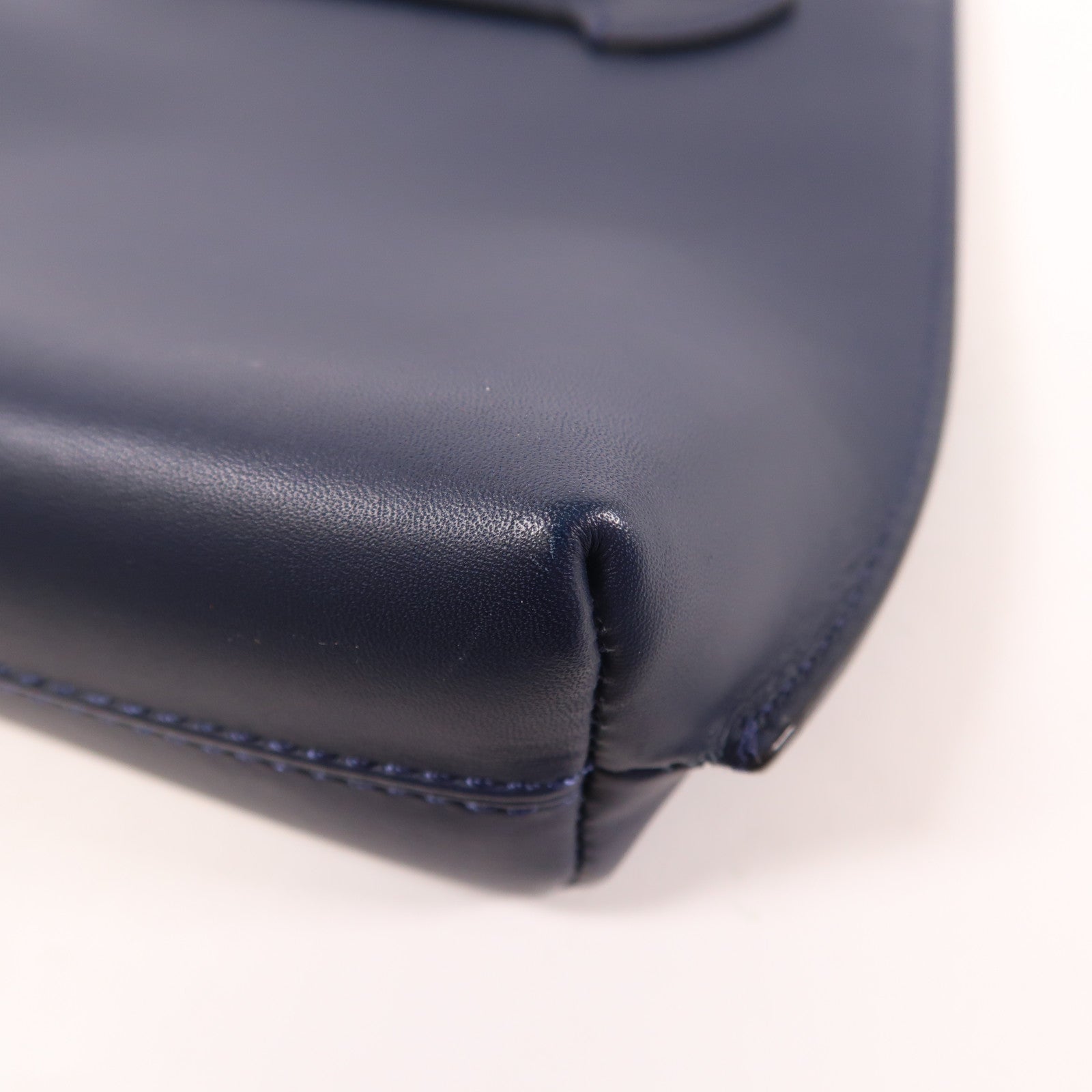 BURBERRY 牛皮皮革Clutch金扣手拿包