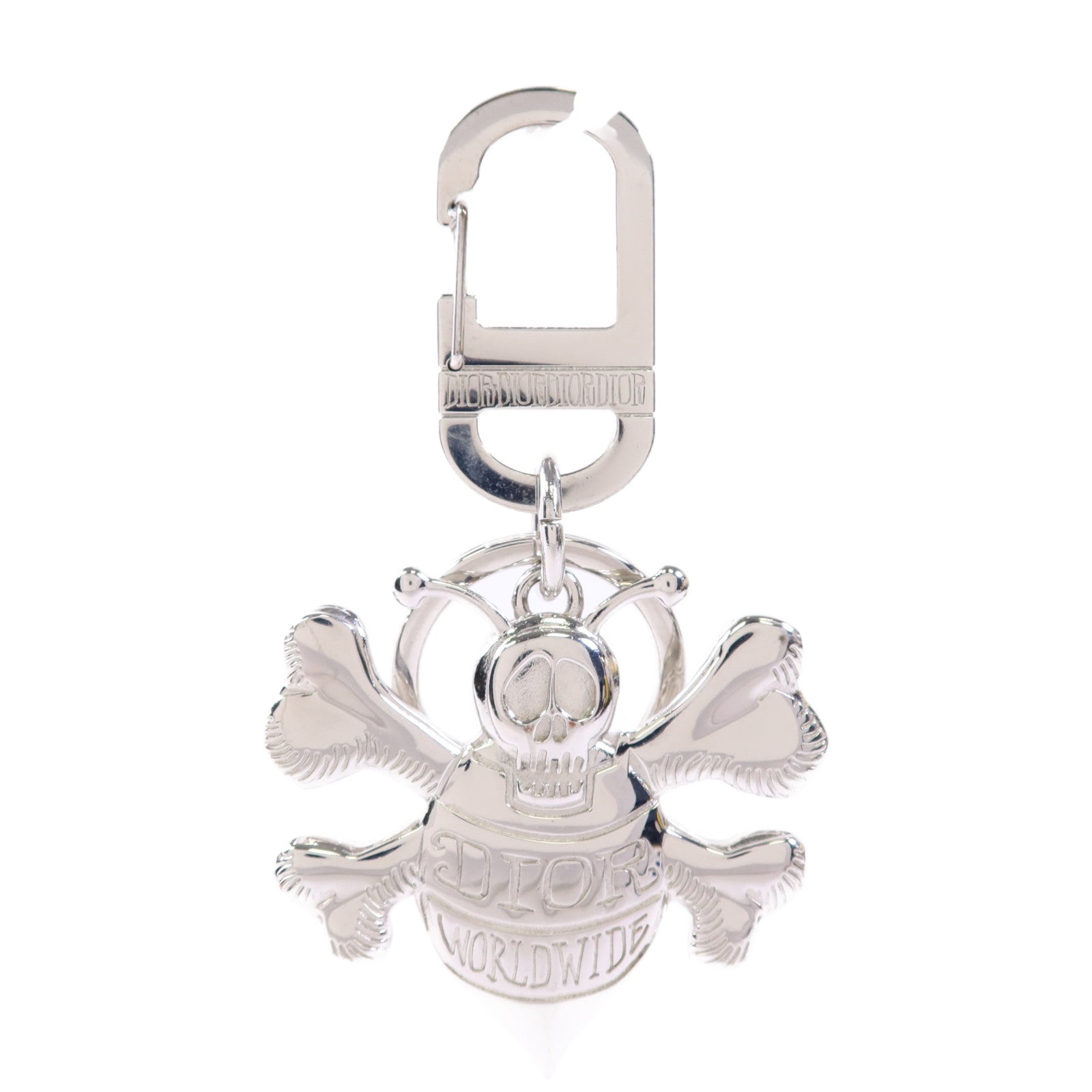 Dior 金屬Key Ring銀扣鑰匙扣
