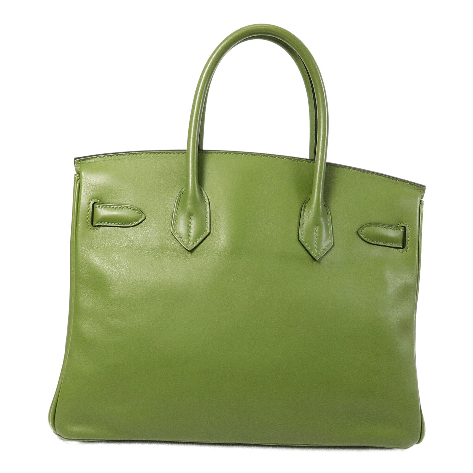 HERMES Swift皮革Birkin 30手挽袋Pelouse