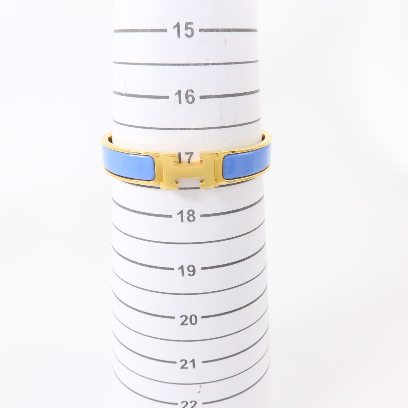 HERMES 金屬/琺瑯Clic H Bracelet金扣手鏈
