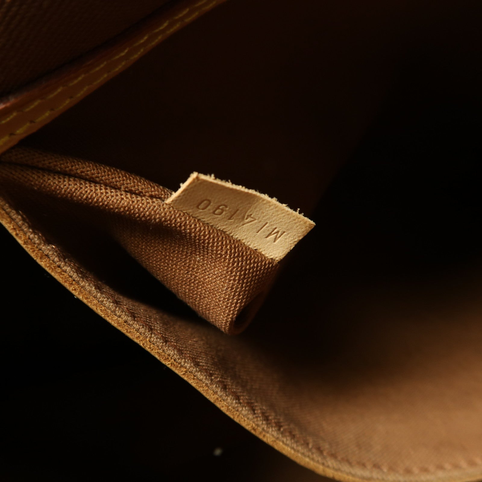 LOUIS VUITTON Monogram Palermo GM金扣手挽肩背兩用袋棕色