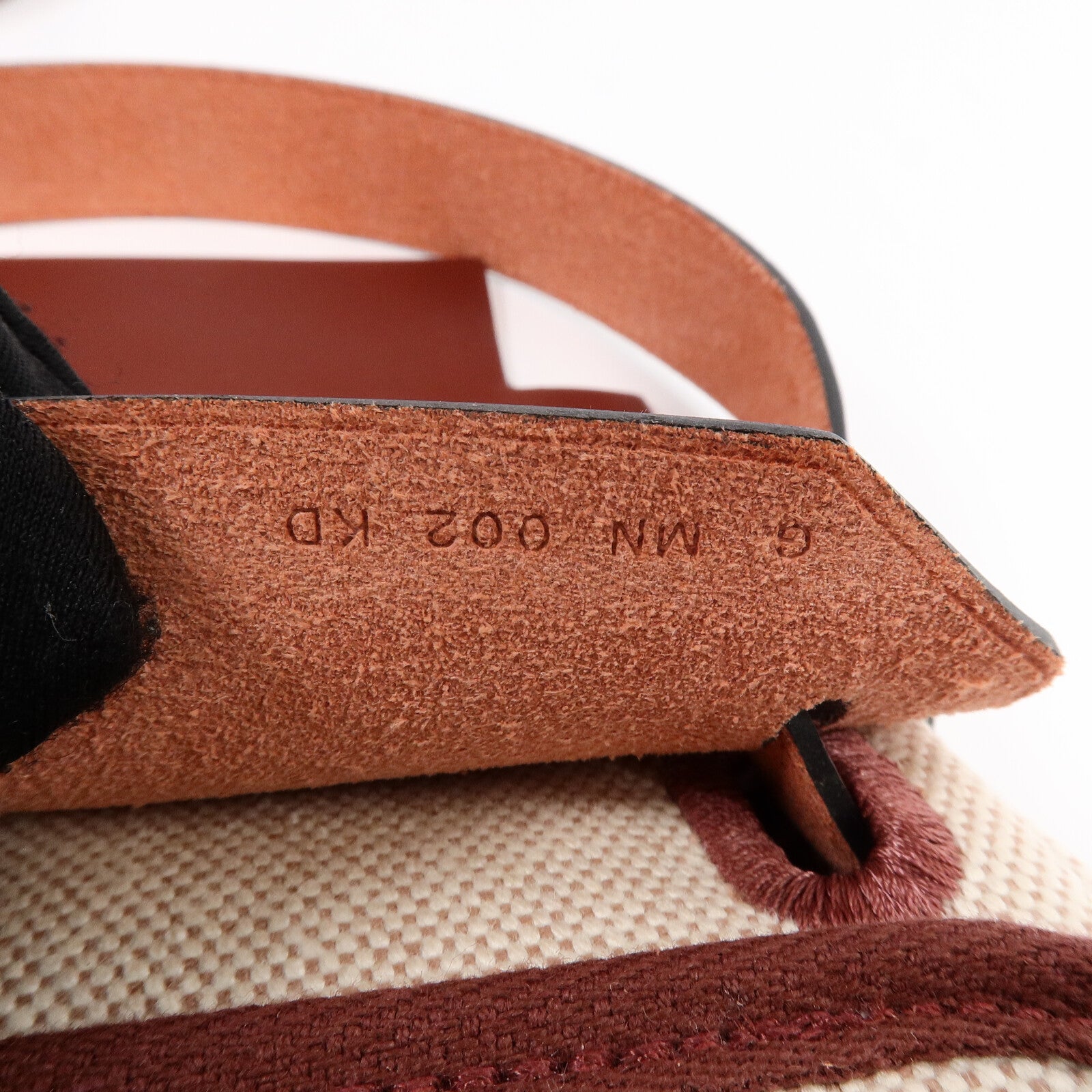 HERMES 帆布Mini Herbag肩背袋Rough H