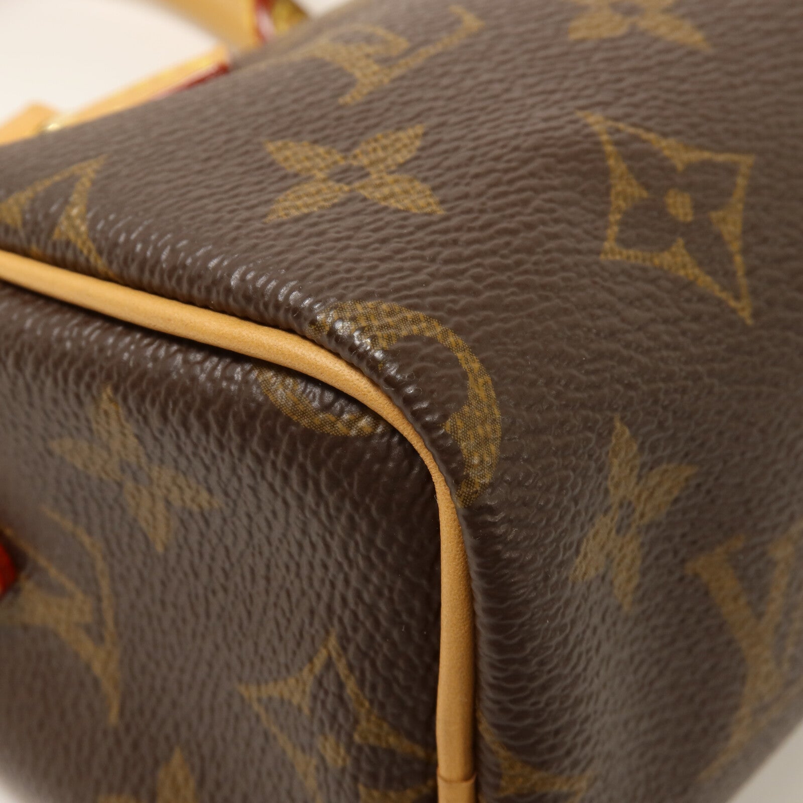 LOUIS VUITTON Monogram Nano Speedy手挽肩背兩用袋
