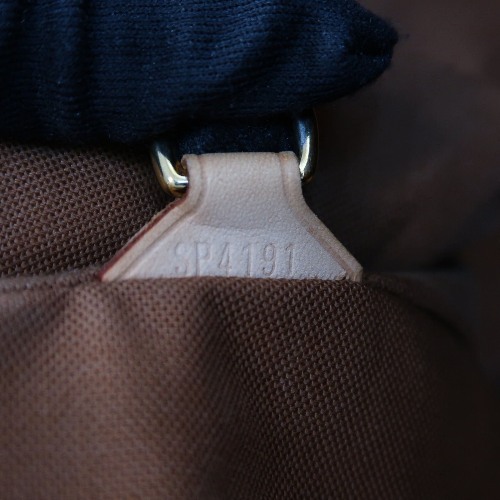 LOUIS VUITTON Monogram Tivoli GM金扣手挽袋啡色