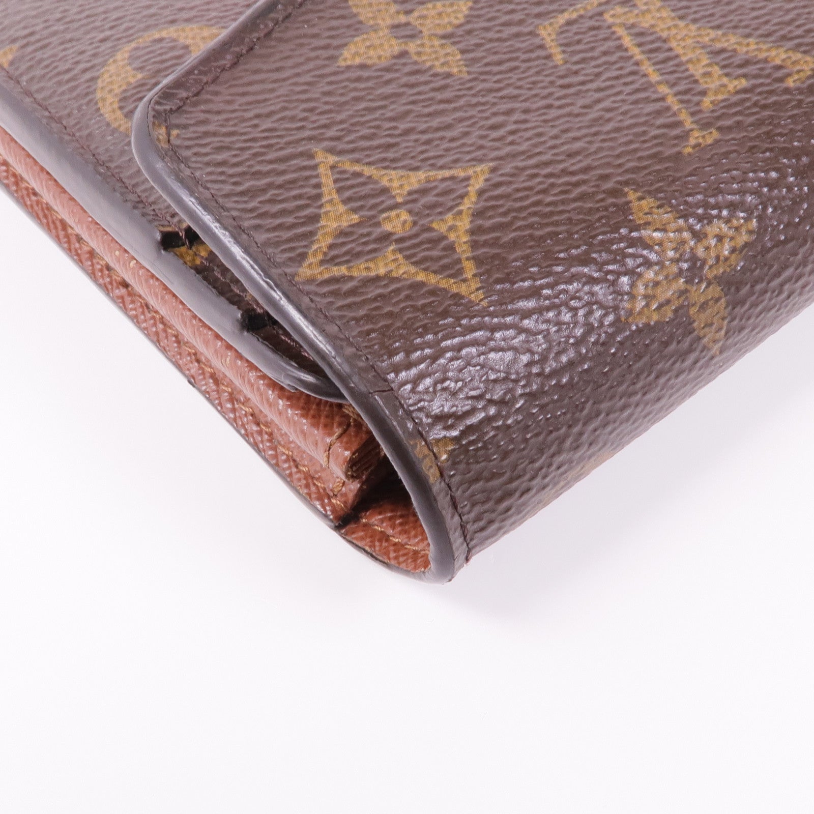 LOUIS VUITTON Monogram Long Wallet金扣長錢包