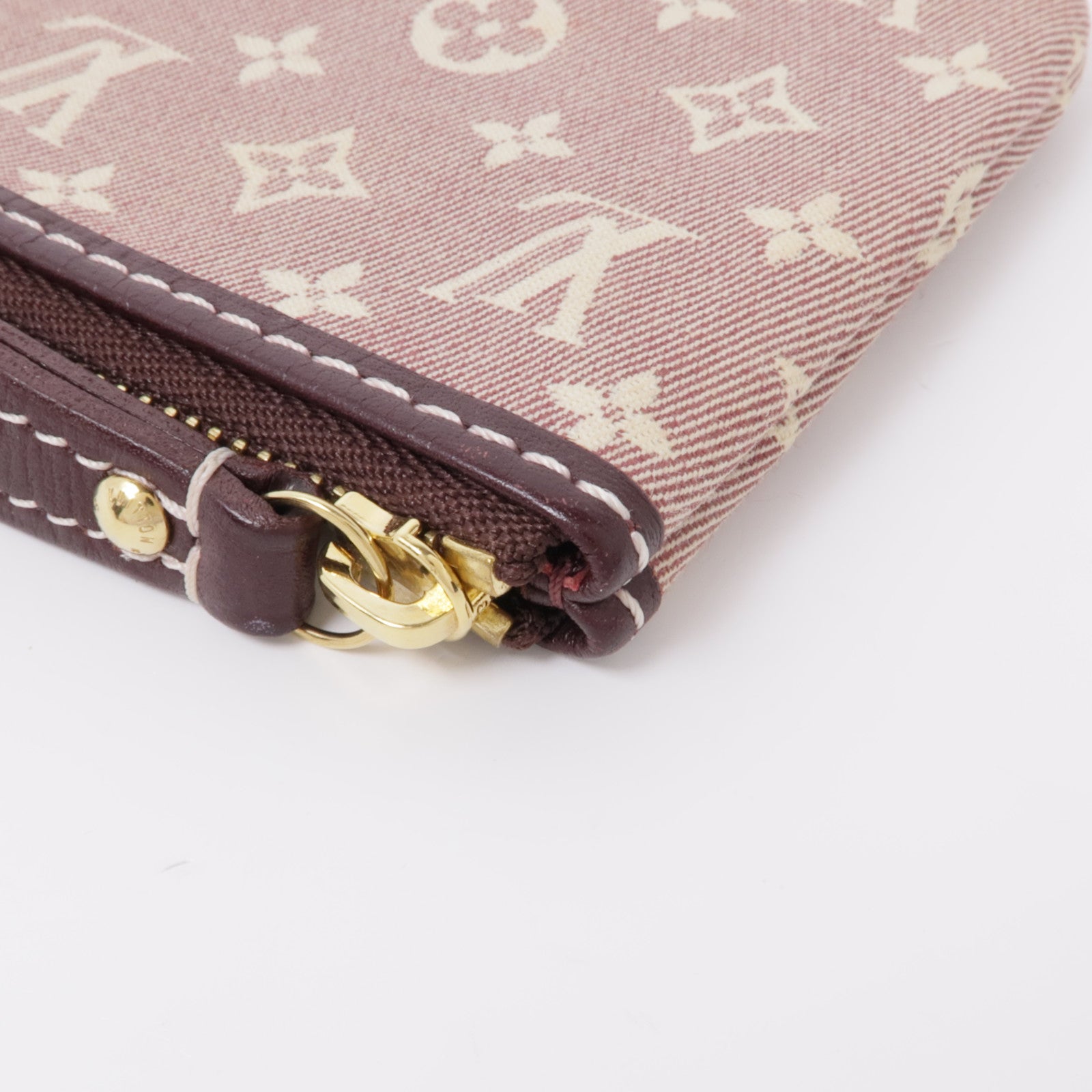 LOUIS VUITTON Monogram Idylle Pochette Cles Coin Case金扣零錢包